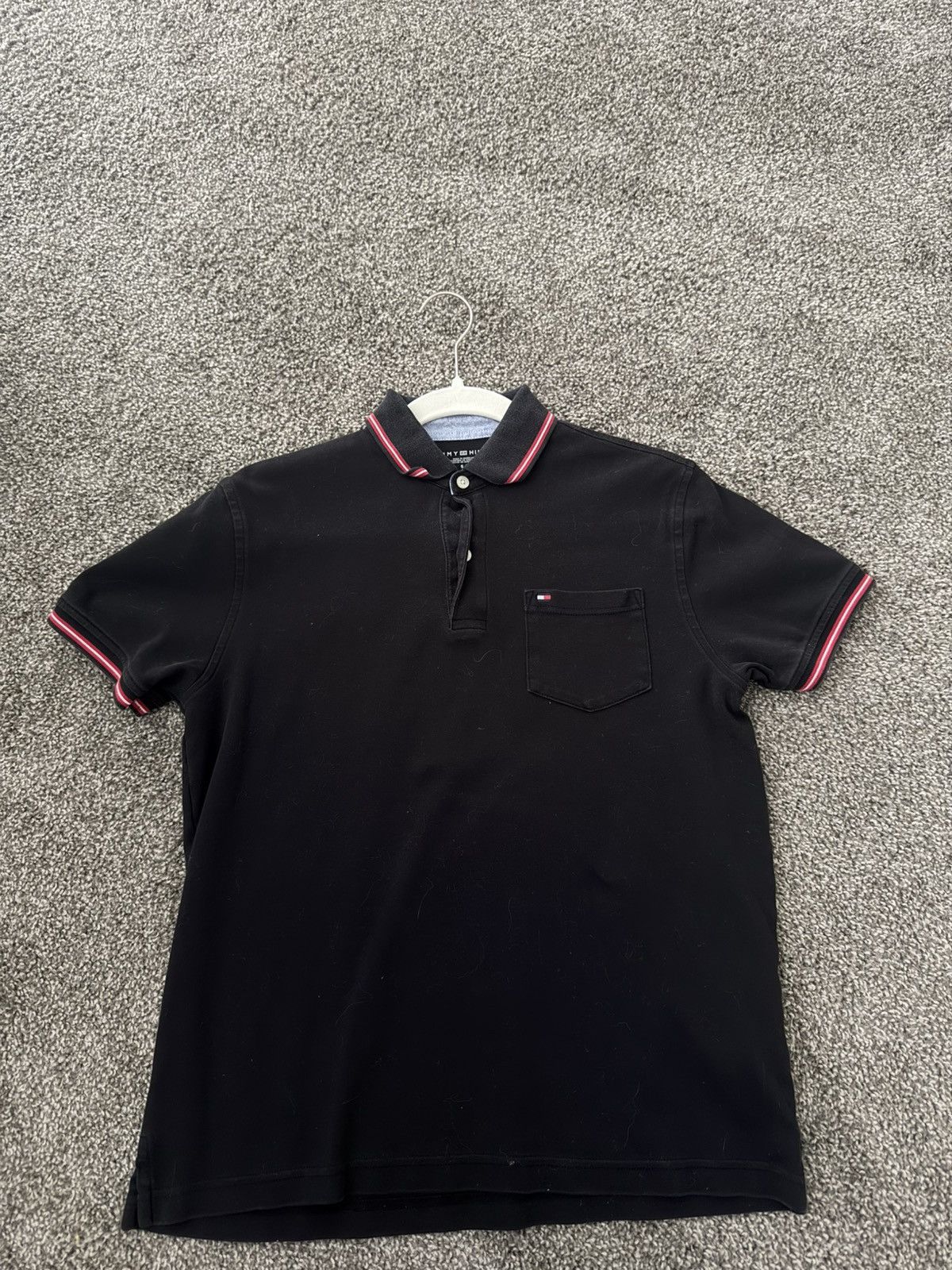 Tommy Hilfiger Black Tommy Hilfiger Polo Size US M / EU 48-50 / 2 - 1 Preview