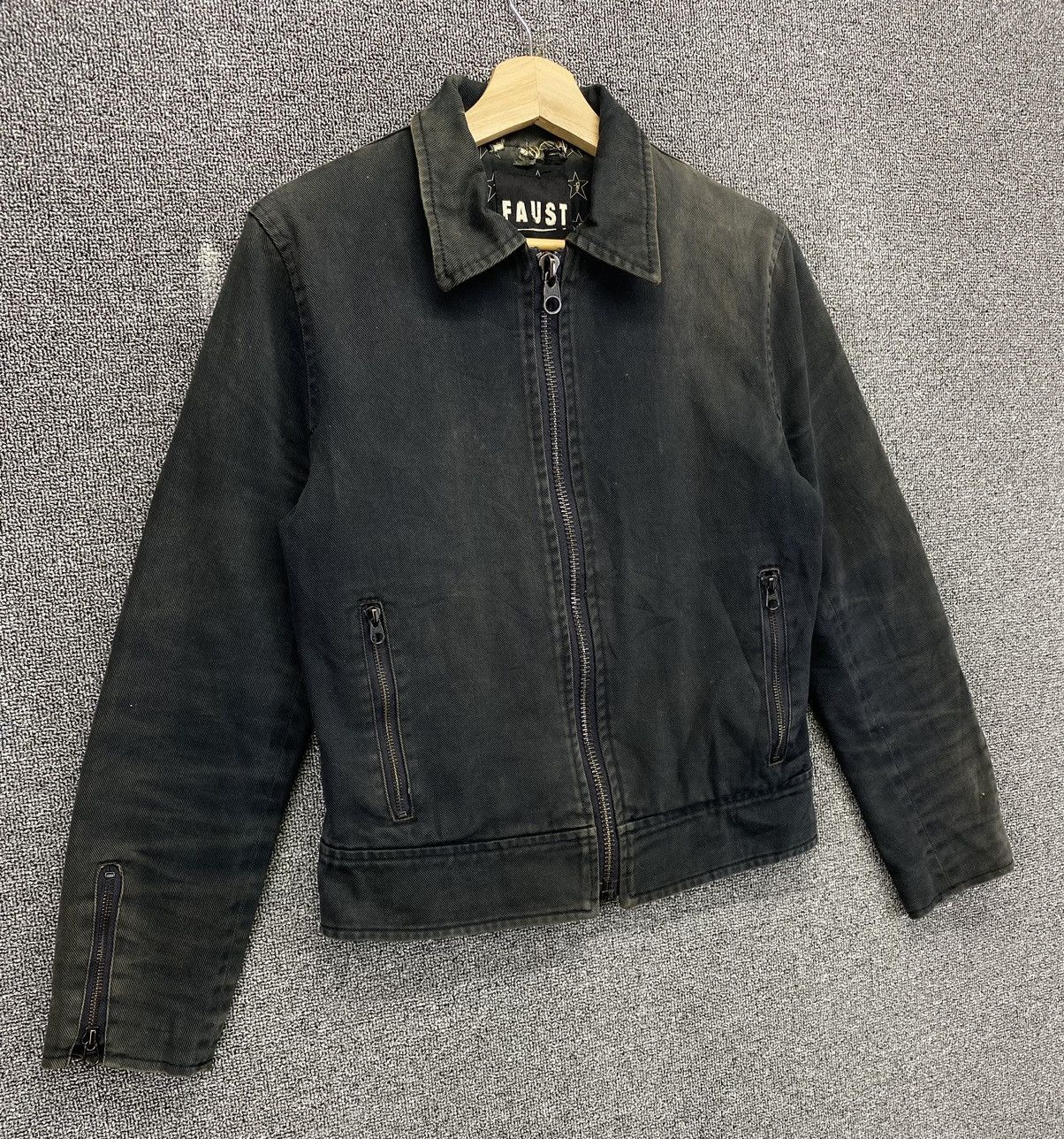 If Six Was Nine Vintage Faust Punk Style Denim Jacket Size S / US 4 / IT 40 - 7 Thumbnail