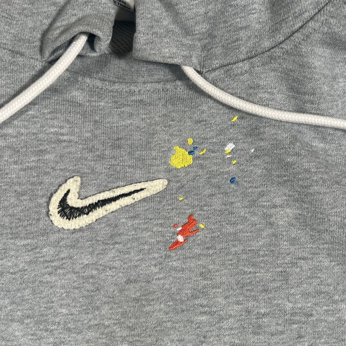 Nike Nike Standard Paint Splatter Basketball zipper Pocket Hoodie Size US S / EU 44-46 / 1 - 2 Thumbnail