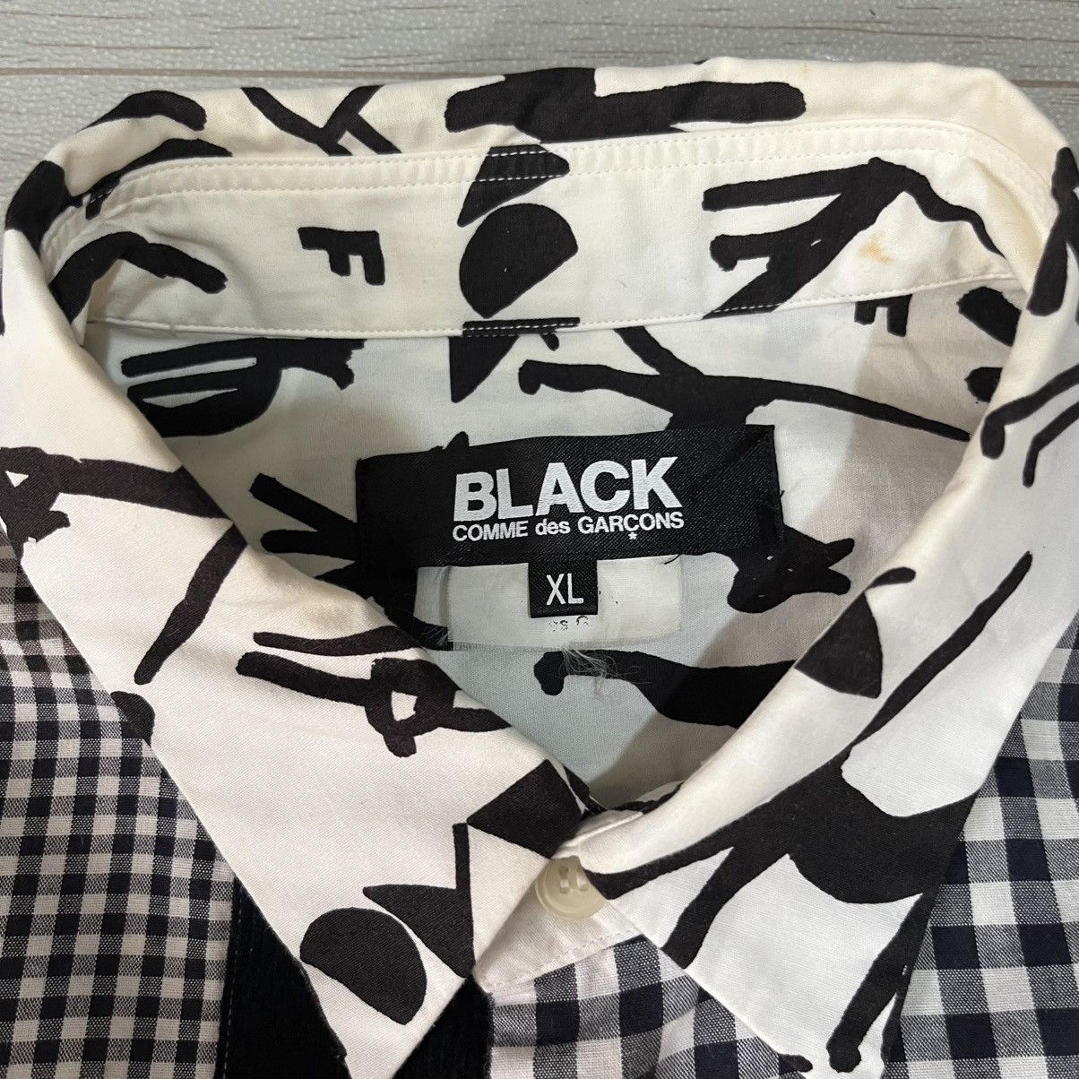Comme des Garcons Black Comme des Garçons cut & saw shirt corduroy/nylon/linen Size US XL / EU 56 / 4 - 9 Thumbnail