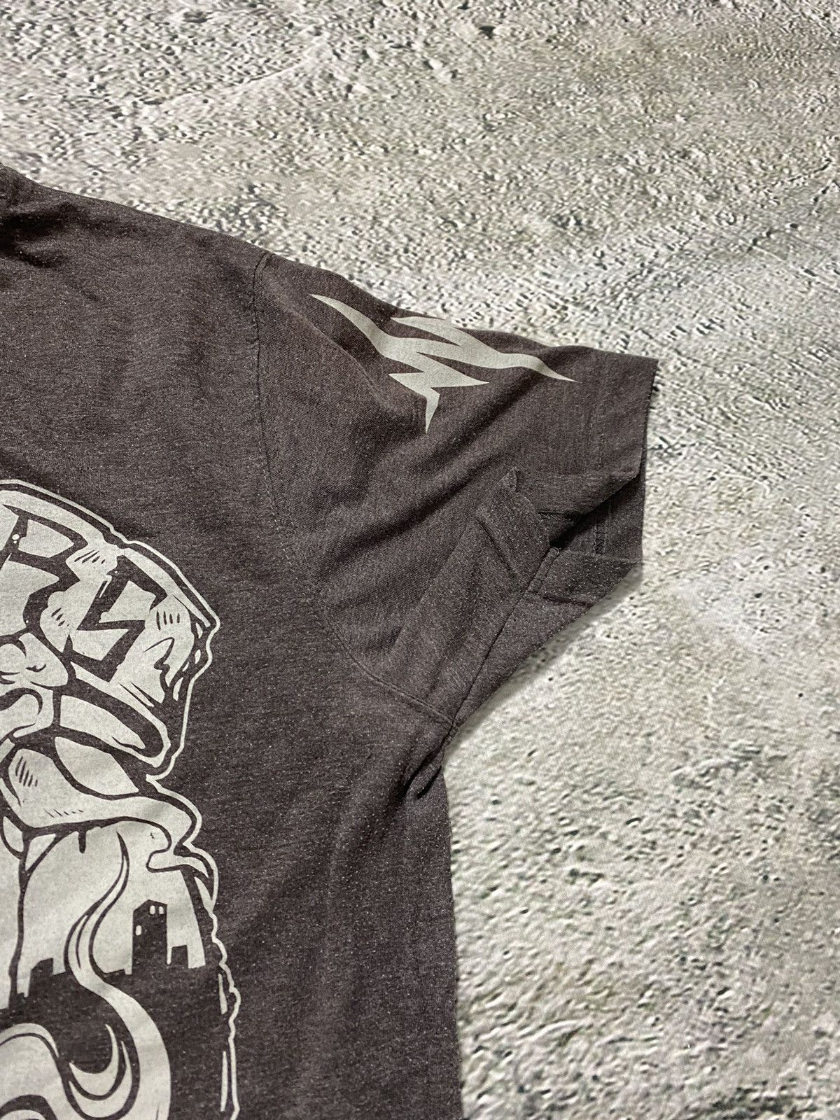 Vintage Vintage Y2K T-shirt big logo Wax Actionwear Brown Size US M / EU 48-50 / 2 - 5 Thumbnail