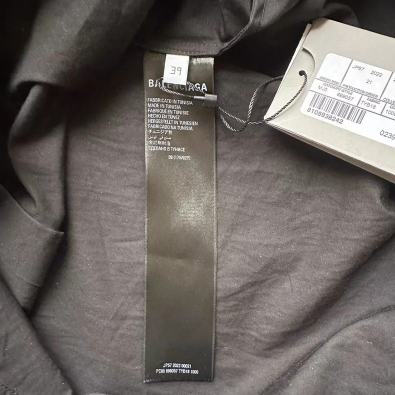 Balenciaga Balenciaga size 39 SS22 BB front and back embroidered logo Size US M / EU 48-50 / 2 - 6 Thumbnail