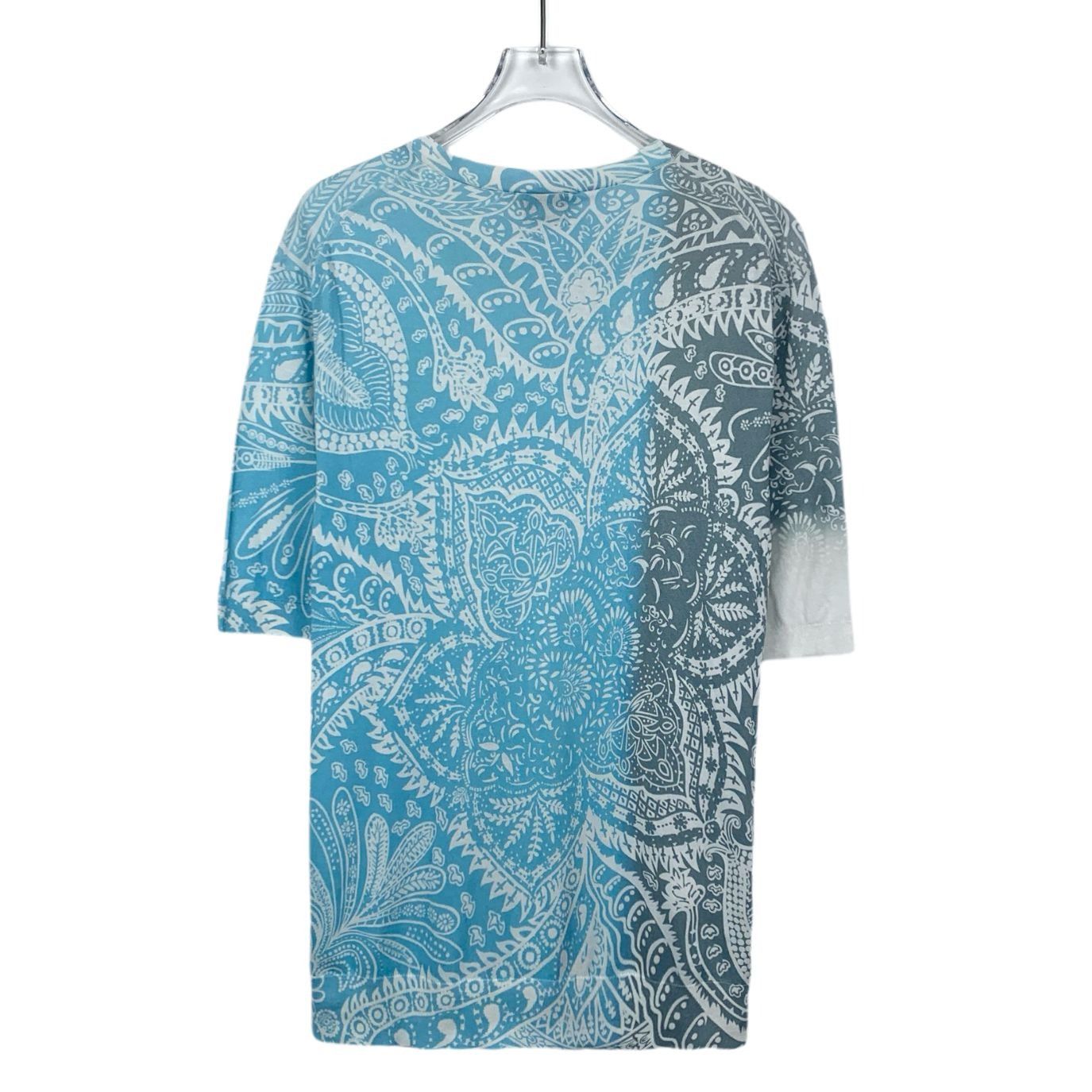 Hermes Hermès Color-Block Floral Embroidered Cotton T-Shirt (Size L Size US L / EU 52-54 / 3 - 6 Thumbnail