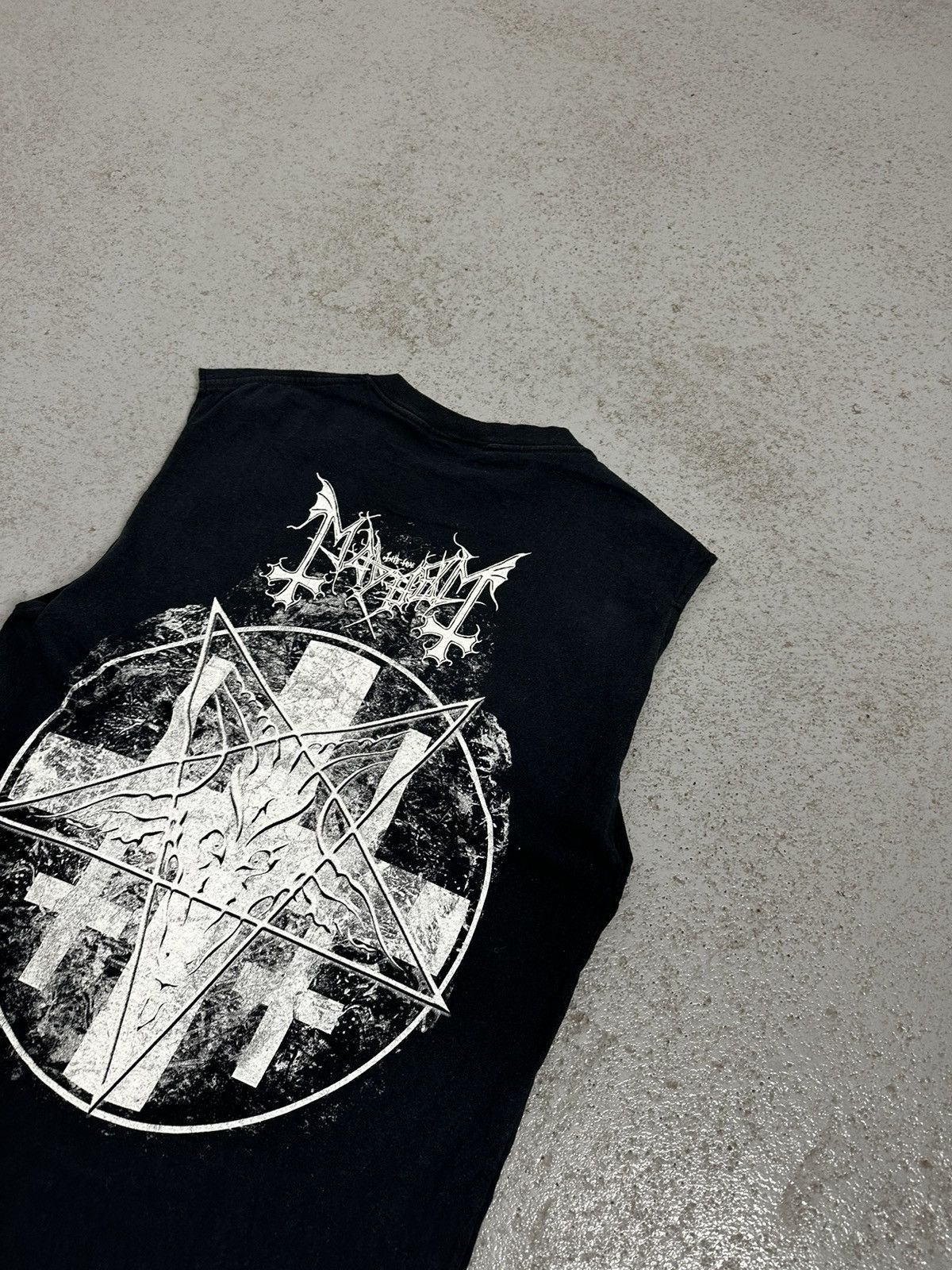 Band Tees Mayhem Death Dark Metal Rock Tank Top Size US S / EU 44-46 / 1 - 11 Thumbnail