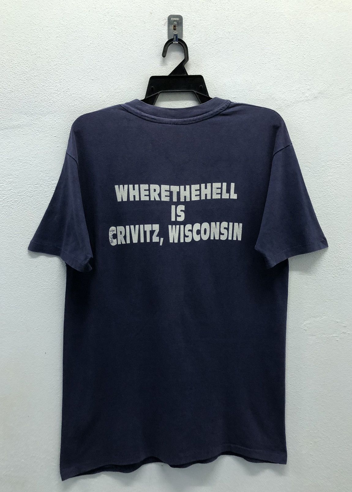 Vintage Vintage Wisconsin Made In Usa T-Shirt Size US L / EU 52-54 / 3 - 2 Thumbnail
