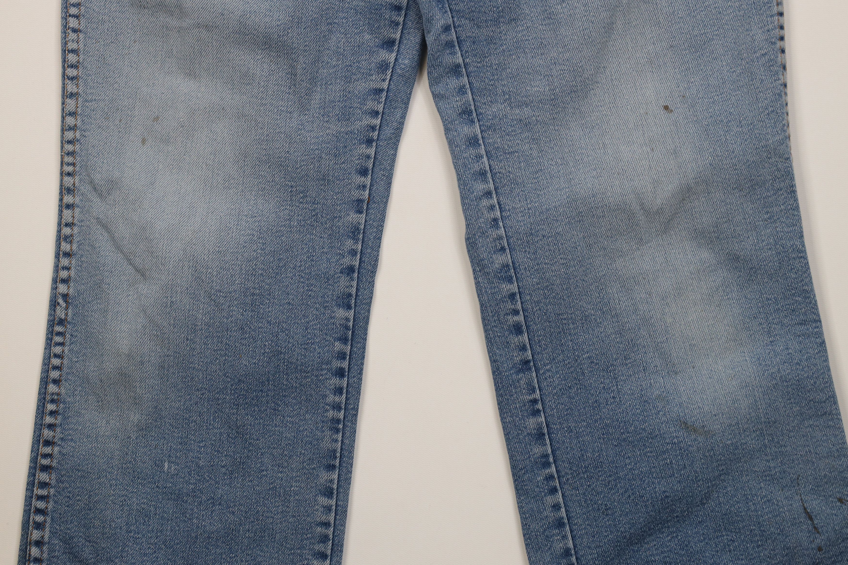 Vintage Vintage 70s Streetwear Flared Wide Leg Denim Jeans USA Size US 32 / EU 48 - 3 Thumbnail