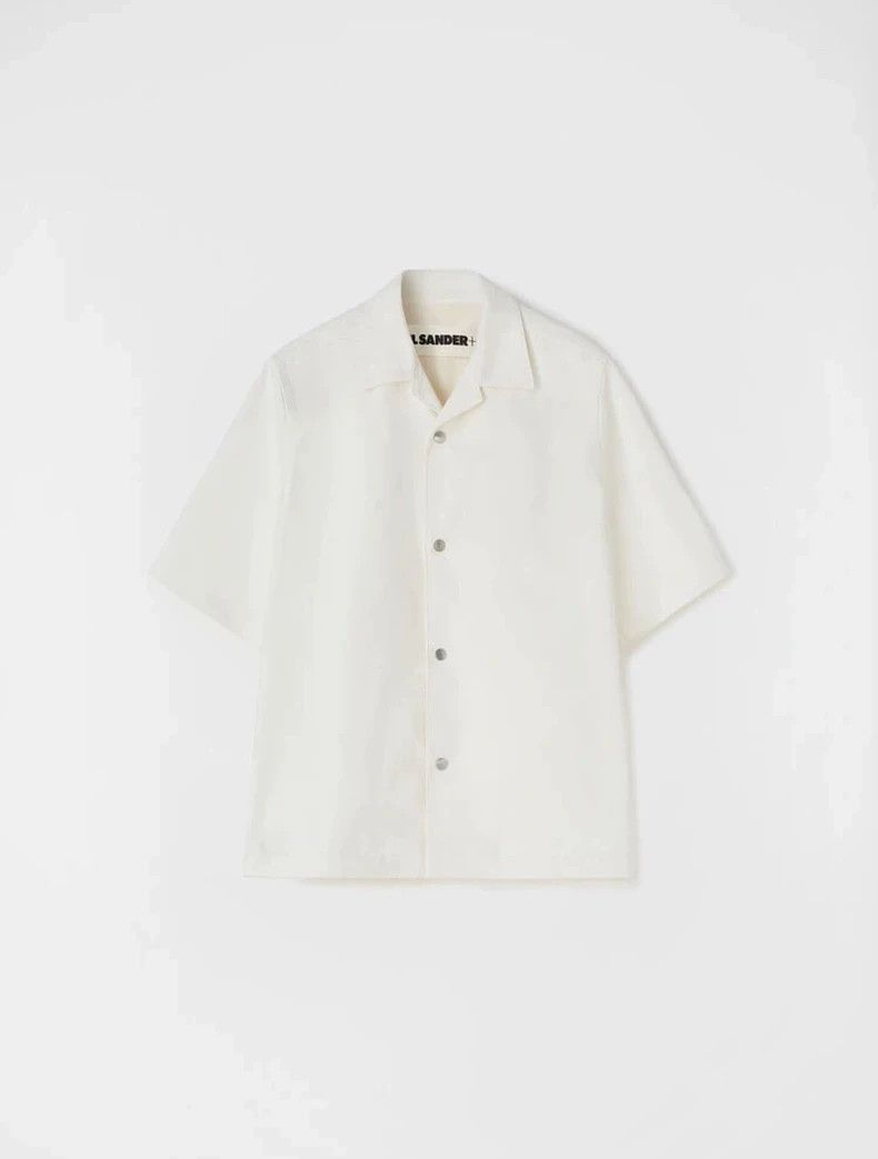 Jil Sander Jil Sander Cotton single breasted five quarter sleeved shi Size US S / EU 44-46 / 1 - 8 Thumbnail