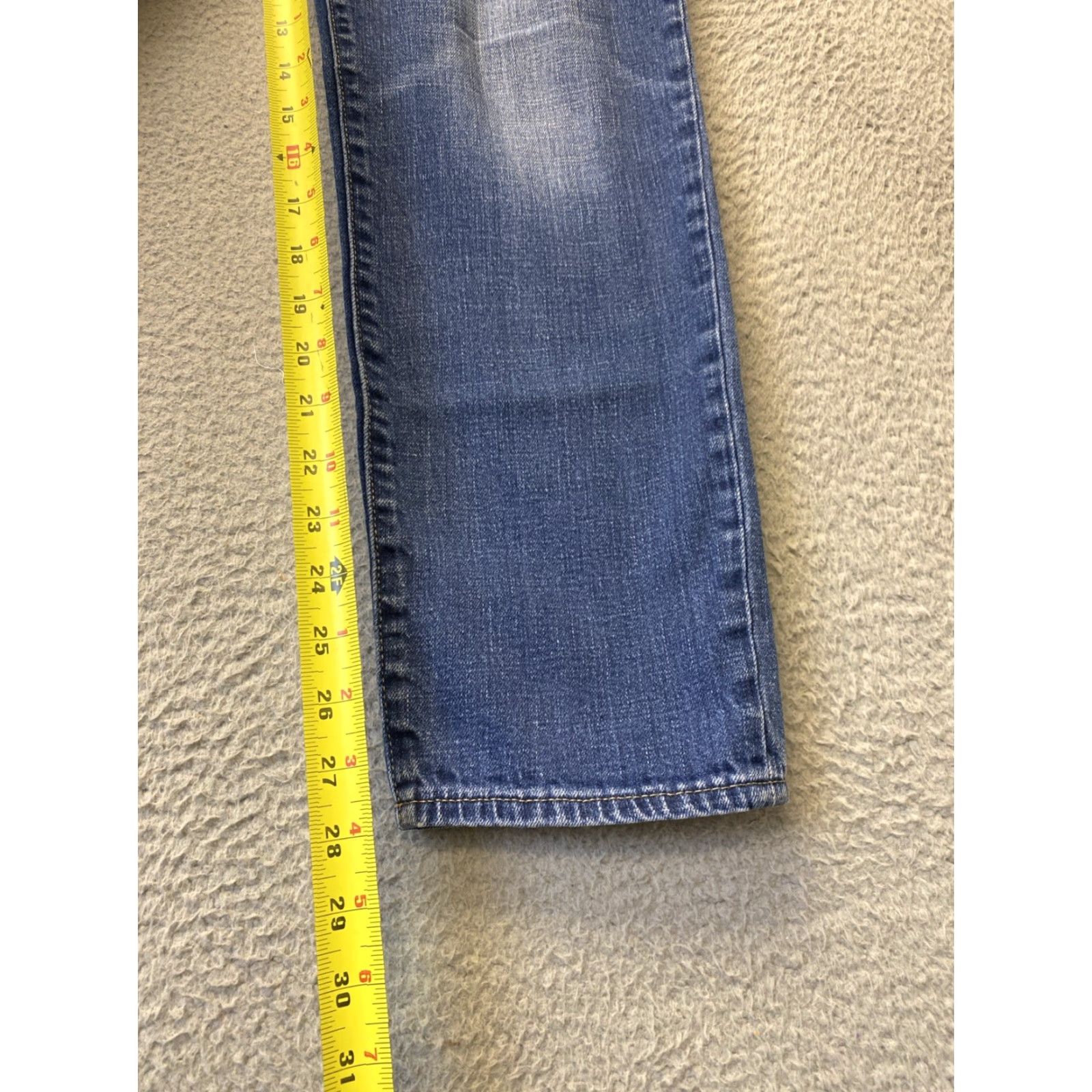 Gap VINTAGE Gap Jeans Womens 30W Blue Denim Pants Low Rise Stretch Boyfriend 1969 Classic Size 30" / US 8 / IT 44 - 6 Thumbnail
