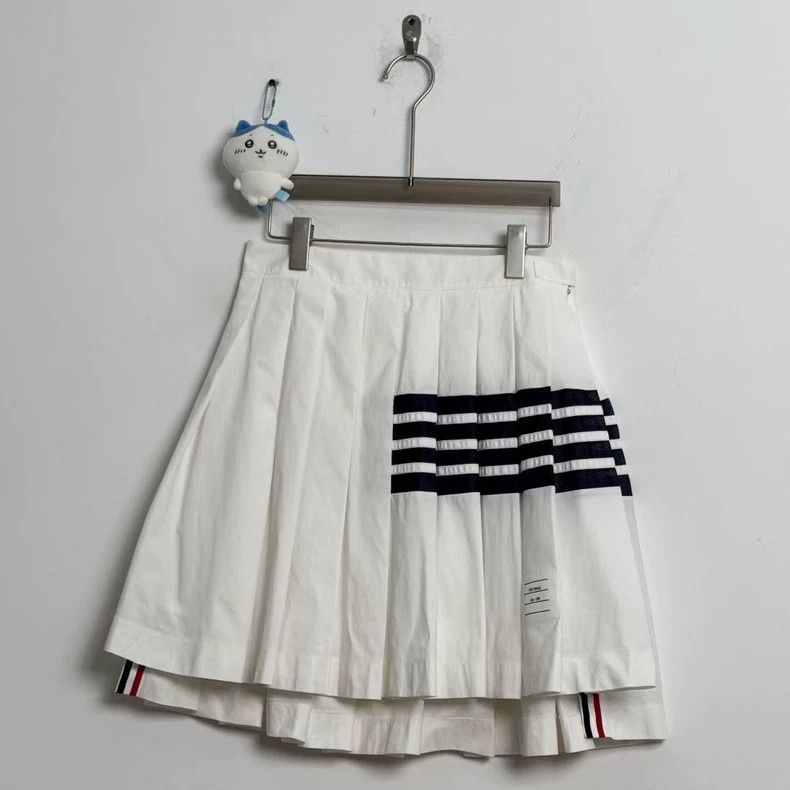 Thom Browne Thom Browne Net eye pleated skirt Size 28" / US 6 / IT 42 - 1 Thumbnail