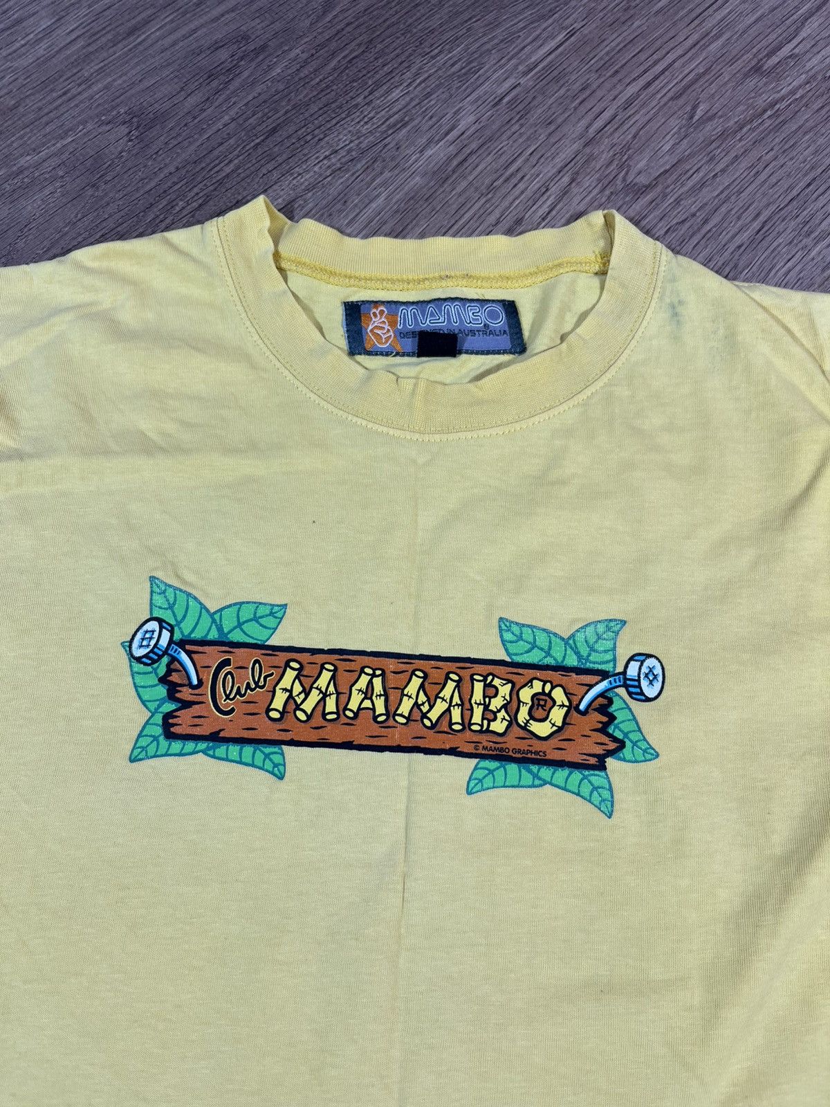 Mambo Vintage 2000s Mambo T Shirt Naked Girl Hawaii Size US L / EU 52-54 / 3 - 3 Thumbnail