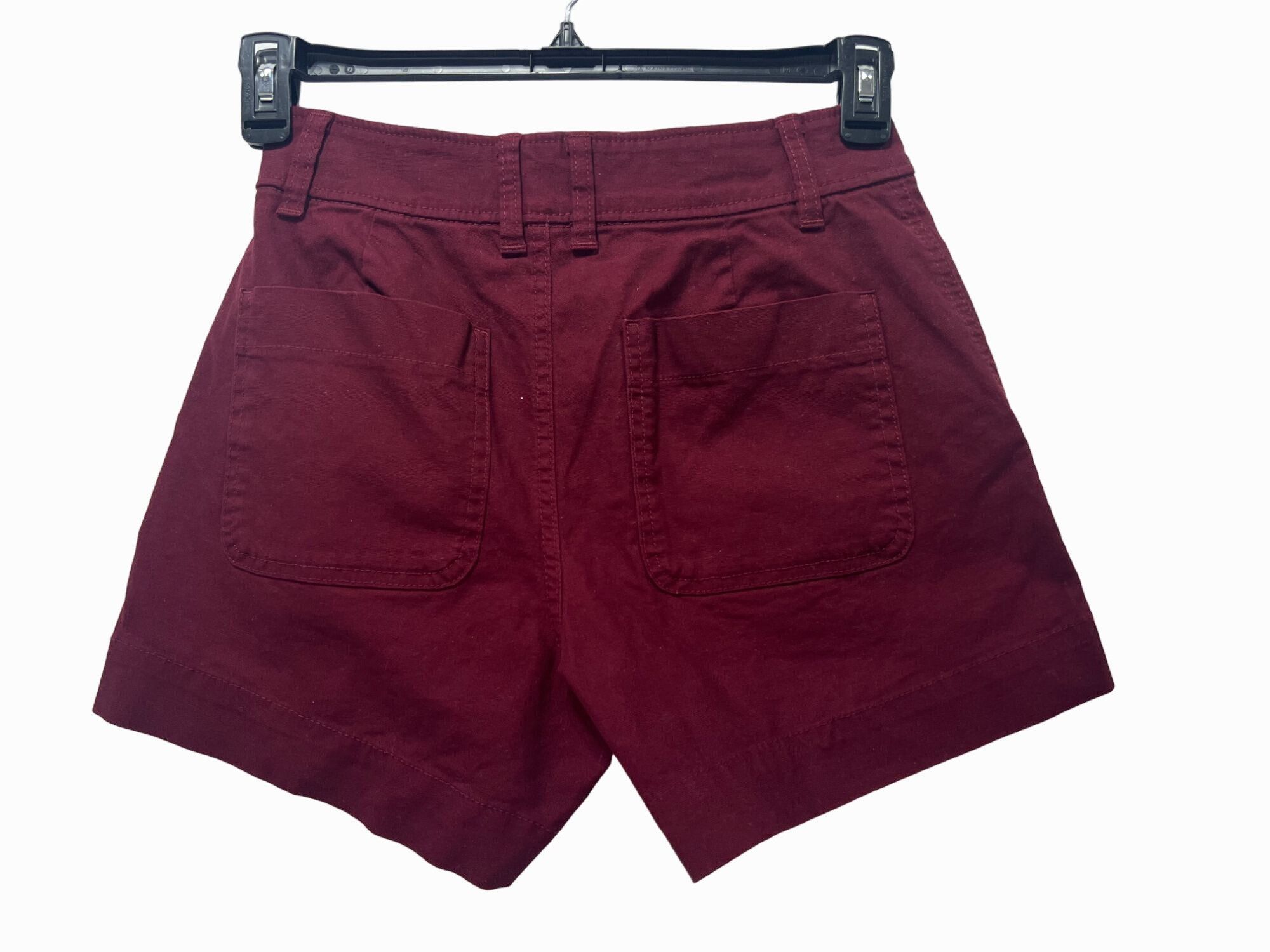 Other A New Day - Women's High-Rise Everyday Shorts - Burgundy - 2 Size 26" / US 2 / IT 38 - 4 Thumbnail