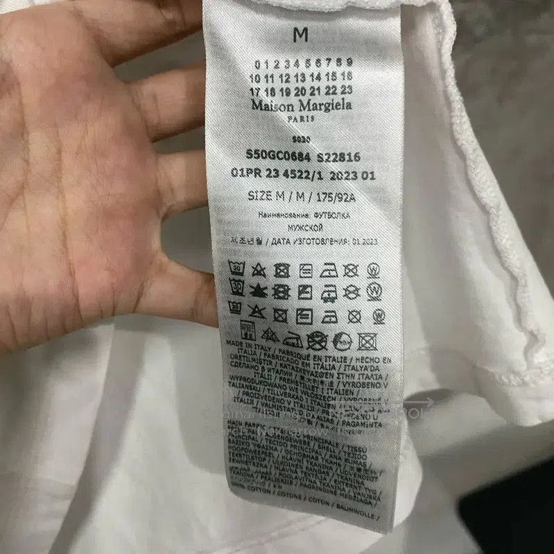 Maison Margiela Maison Margiela White Cotton Short Sleeve T-Shirt . Size M / US 6-8 / IT 42-44 - 7 Thumbnail