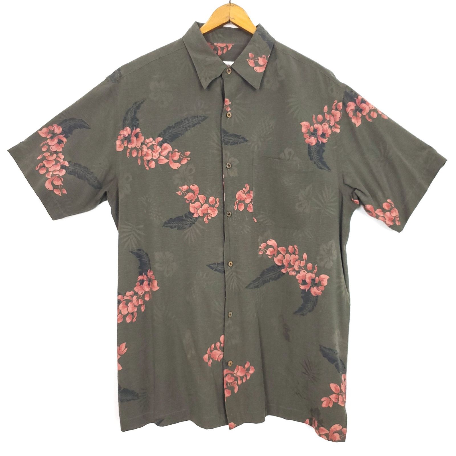 Other Vintage Silk Tropical Hawaiian 90s Firethorn Shirt M Size US M / EU 48-50 / 2 - 1 Thumbnail