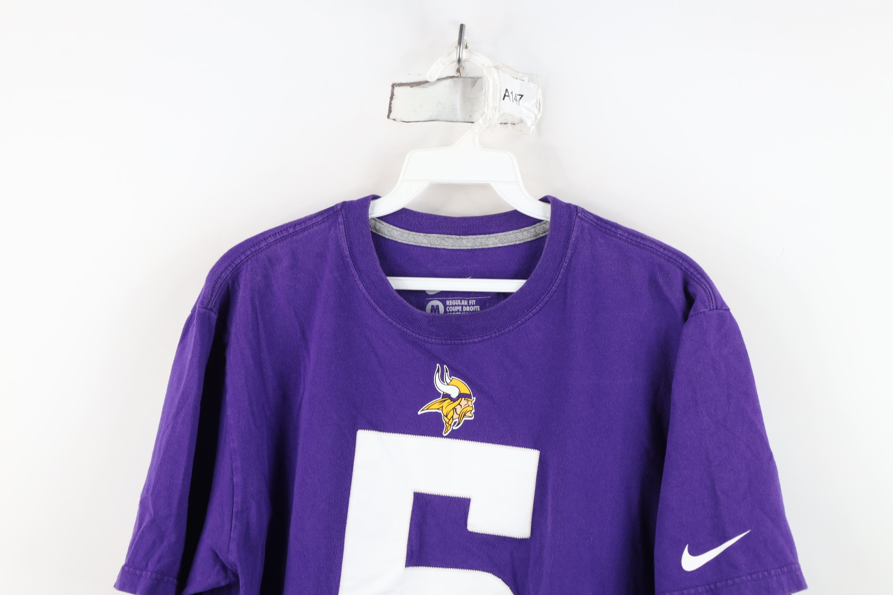 Nike Nike Bridgewater Minnesota Vikings Football Jersey T-Shirt Size US M / EU 48-50 / 2 - 2 Thumbnail