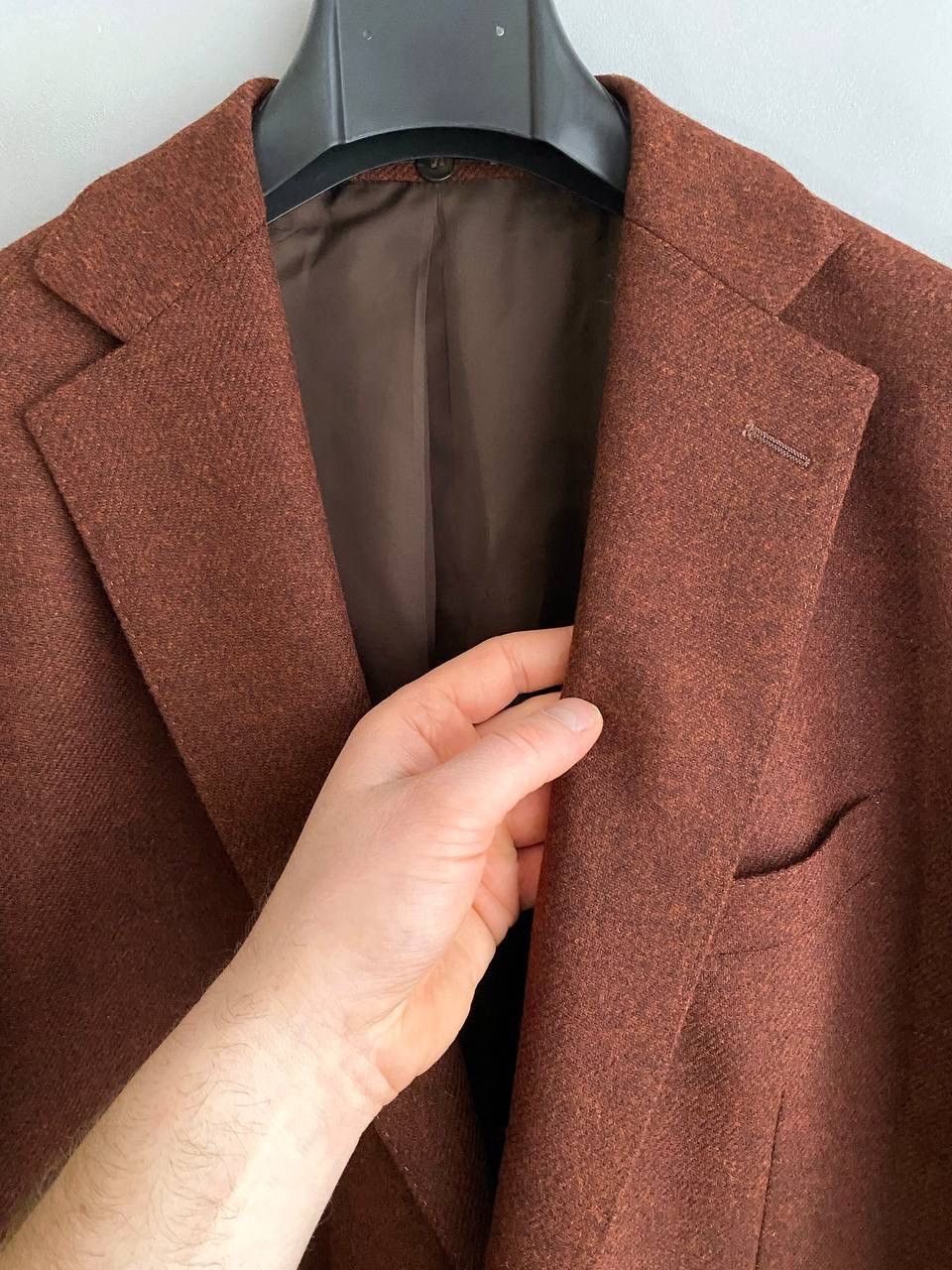Boggi BOGGI MILANO x Moon Merino Lambswool Men's Blazer, Size 54 Size 54R - 4 Thumbnail