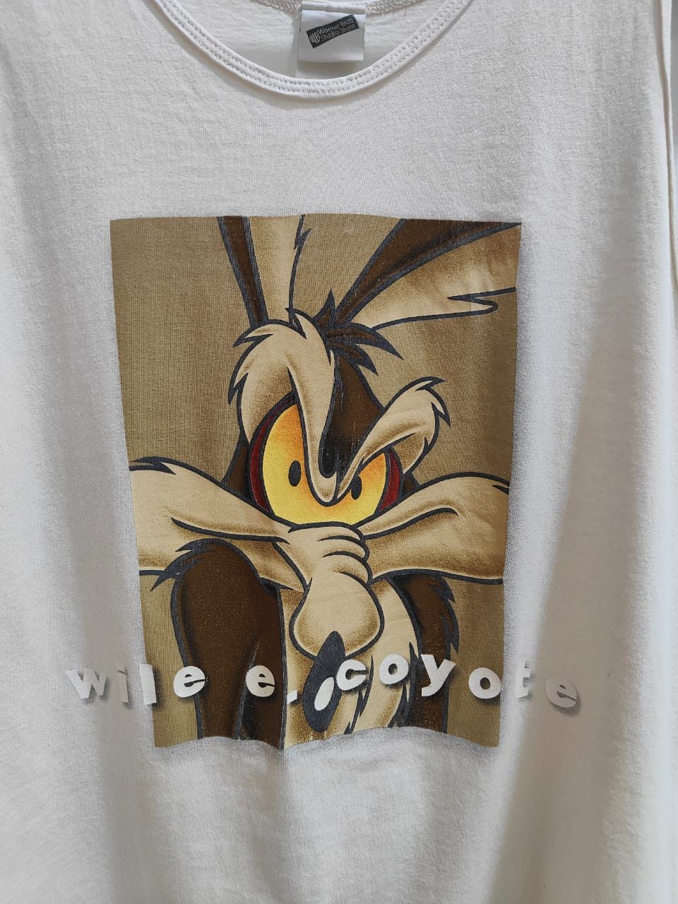 Vintage usa VINTAGE 1999 WILE E. COYOTE CARTOON T SHIRT WARNER BROS Size US L / EU 52-54 / 3 - 9 Thumbnail