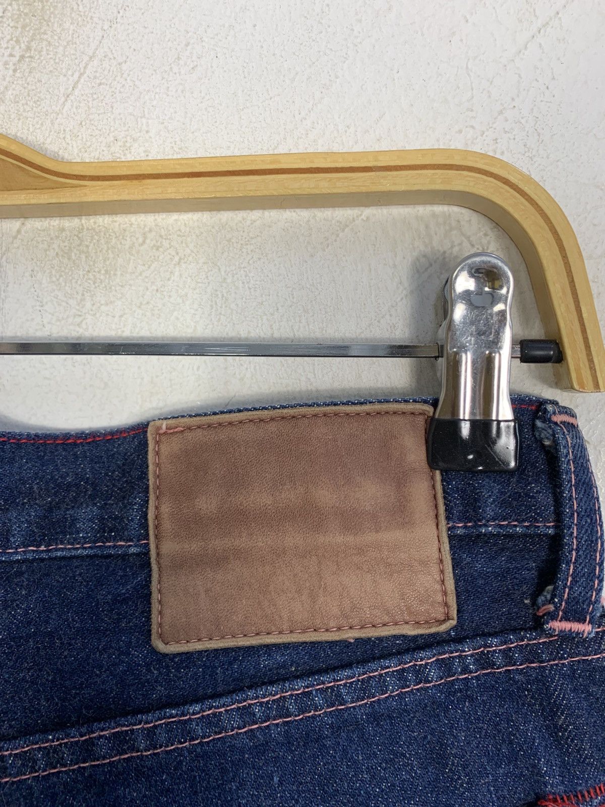 Japanese Brand Rare Selvedge Denim Pig Hip Store Dark Indigo Jeans Size US 29 - 8 Thumbnail