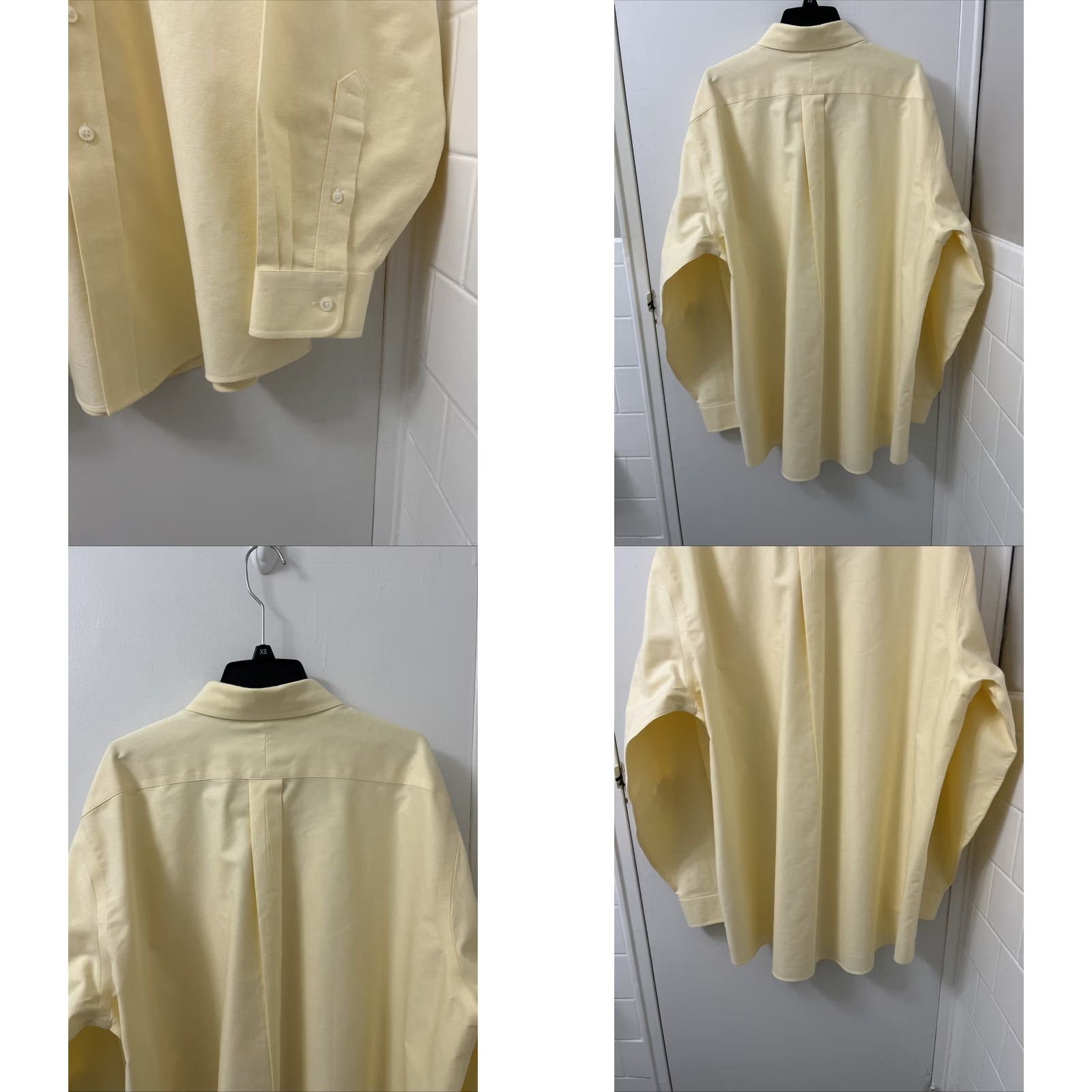 Vintage LL Bean Oxford Shirt Mens Sz 17-34 Yellow Wrinkle Resistant Button Up L/S Shirt Mens Regular 100% Cotton Knit Yellow Button-Up 209410 Size US XL / EU 56 / 4 - 8 Thumbnail