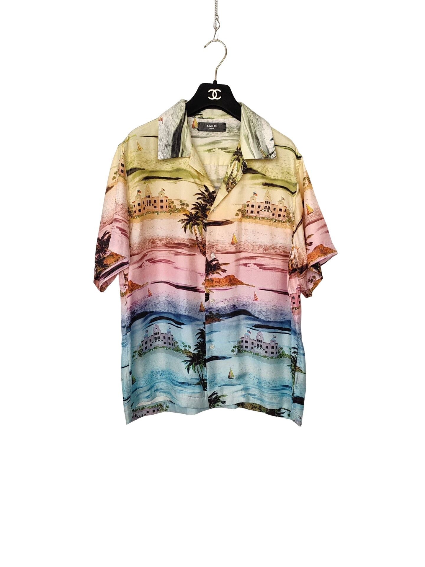 Amiri Amiri Tropical Beach Gradient Shirt Size M Size US M / EU 48-50 / 2 - 1 Thumbnail