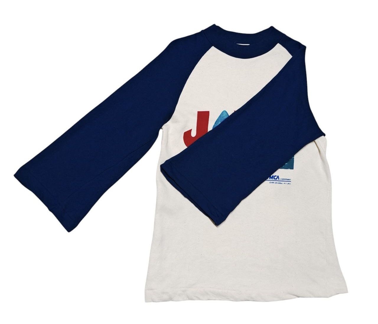 Vintage 1975 Jaws Movie Sweatshirt Size US S / EU 44-46 / 1 - 10 Thumbnail
