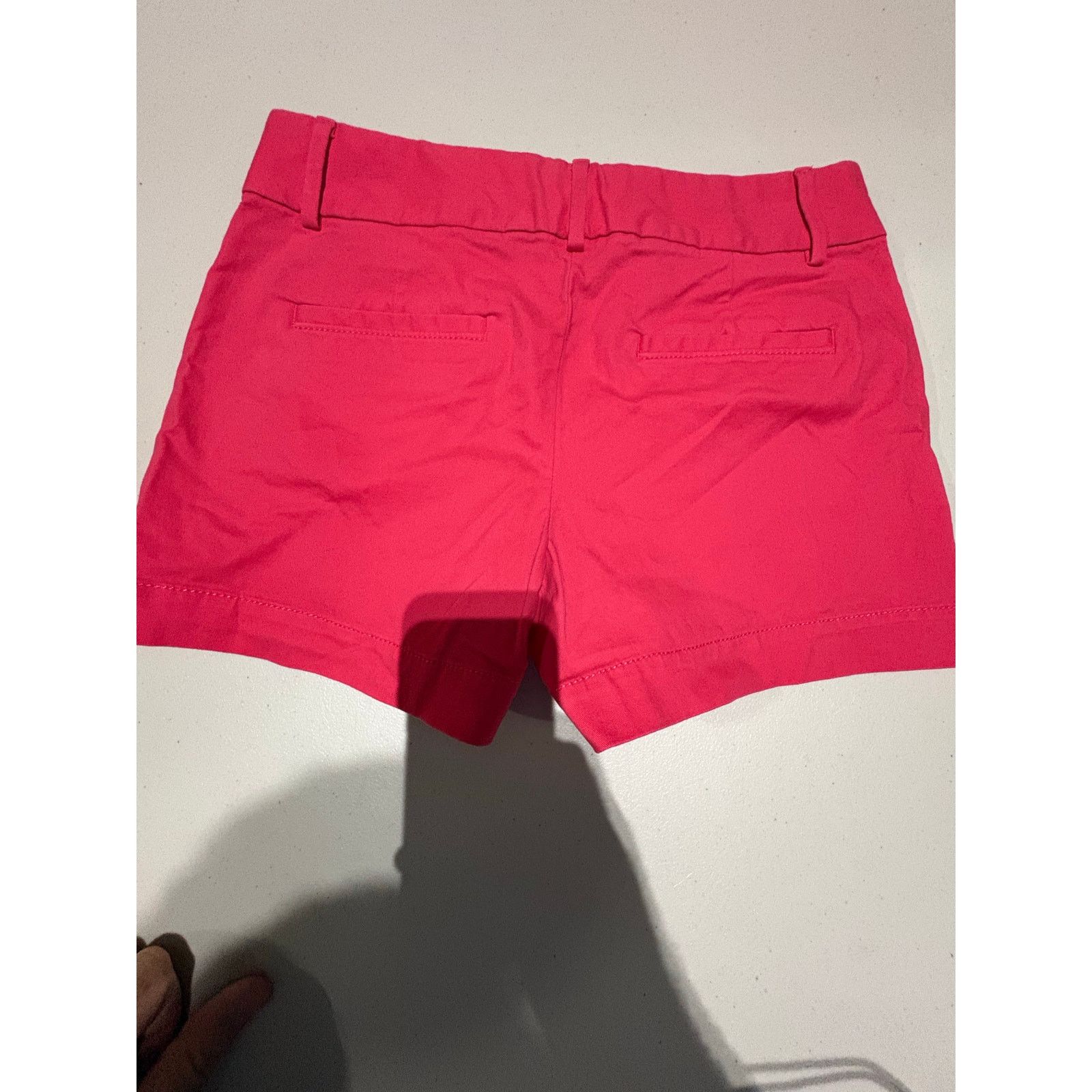 Loft LOFT Riviera Womens Pink Chino Shorts Size 2 Cotton Size 26" / US 2 / IT 38 - 3 Thumbnail