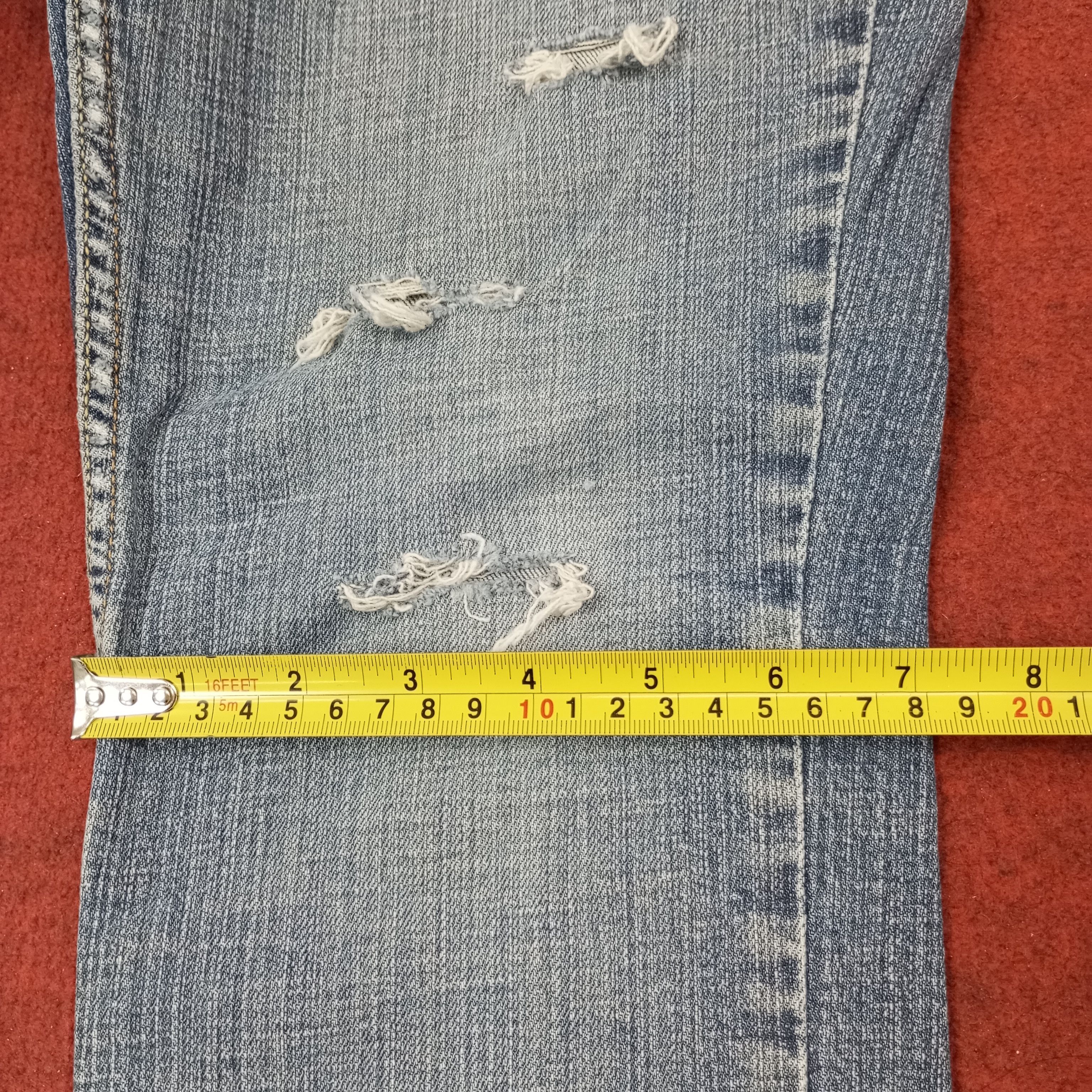 Levi's Levis Distressed Jeans Streetwear Style Size 34" / US 12 / IT 48 - 10 Thumbnail