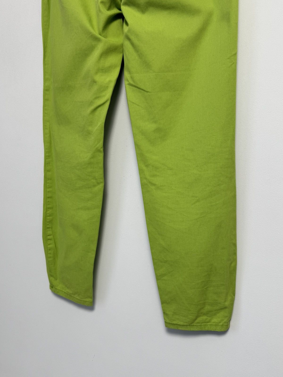 Versace Jeans Couture Versace Jeans Couture Neon Green Jeans Size 31" - 8 Thumbnail