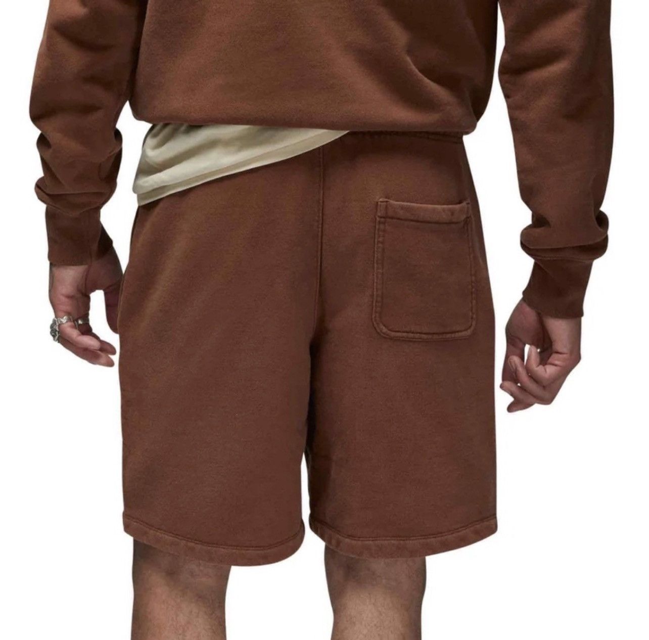 Nike Air Jordan x TITAN Brown Shorts Size US 36 / EU 52 - 2 Thumbnail