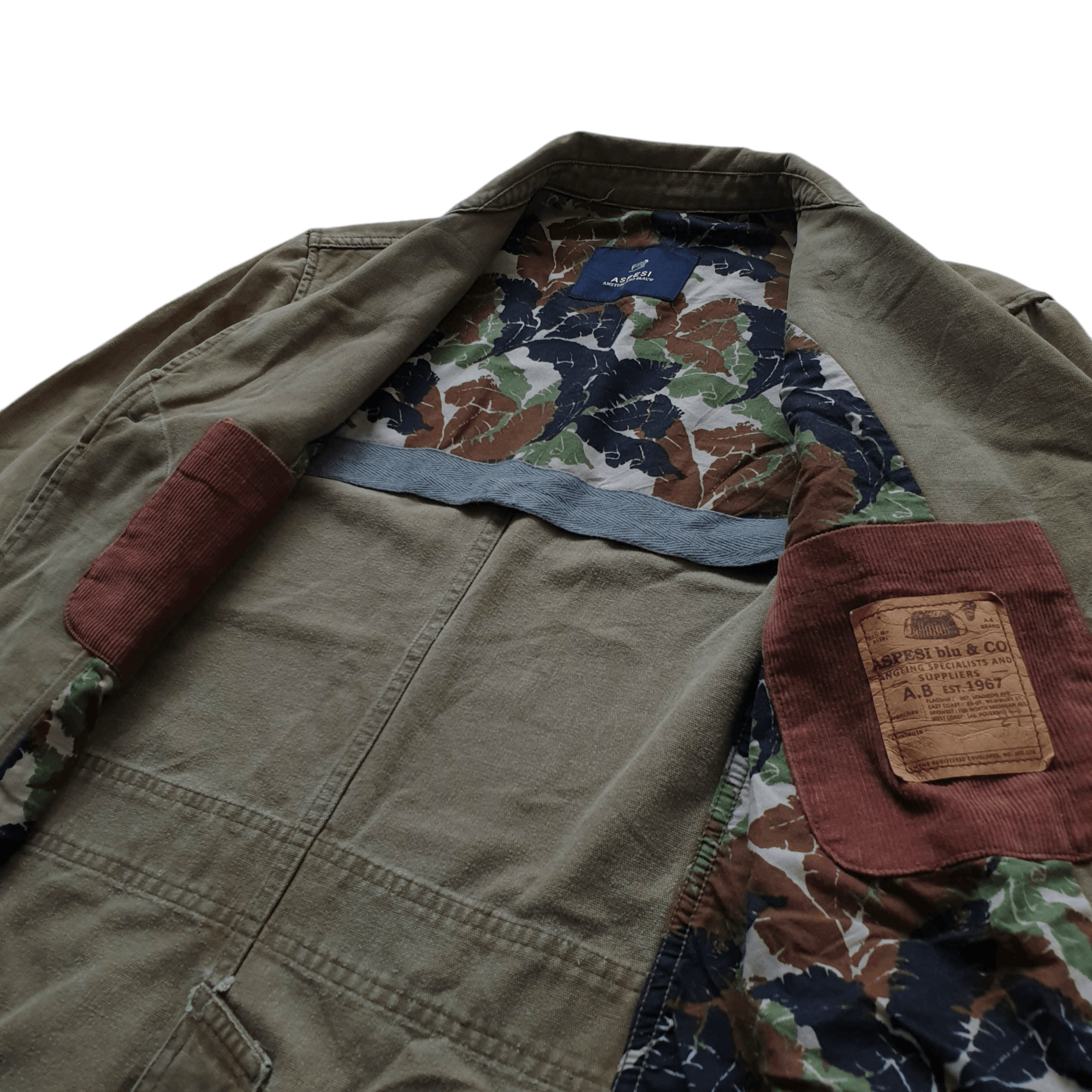 Aspesi Aspesi Amsterdam Blauw Chore Coat Jacket Size US S / EU 44-46 / 1 - 8 Thumbnail