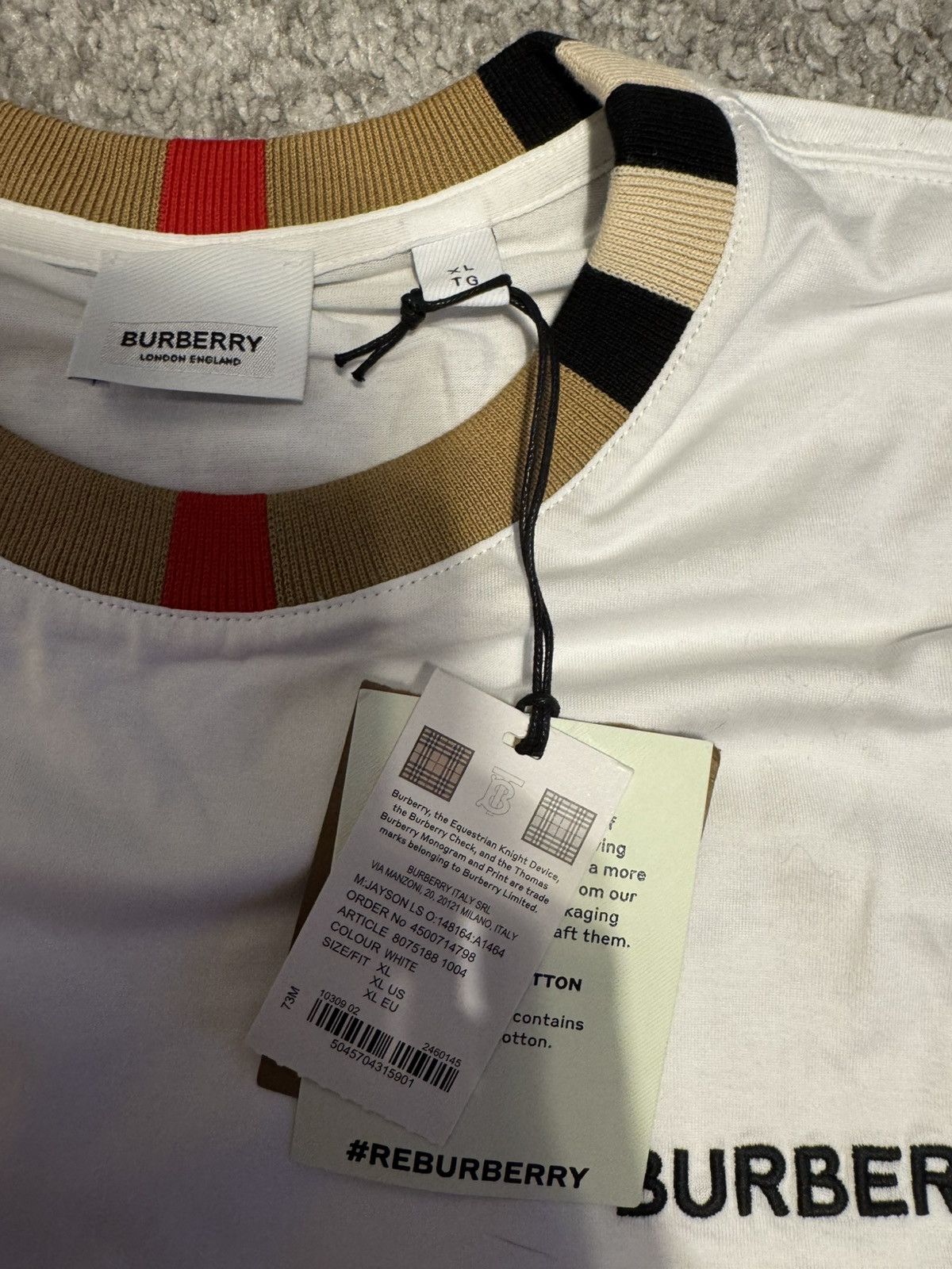 Burberry Burberry longsleve Size US XL / EU 56 / 4 - 6 Thumbnail