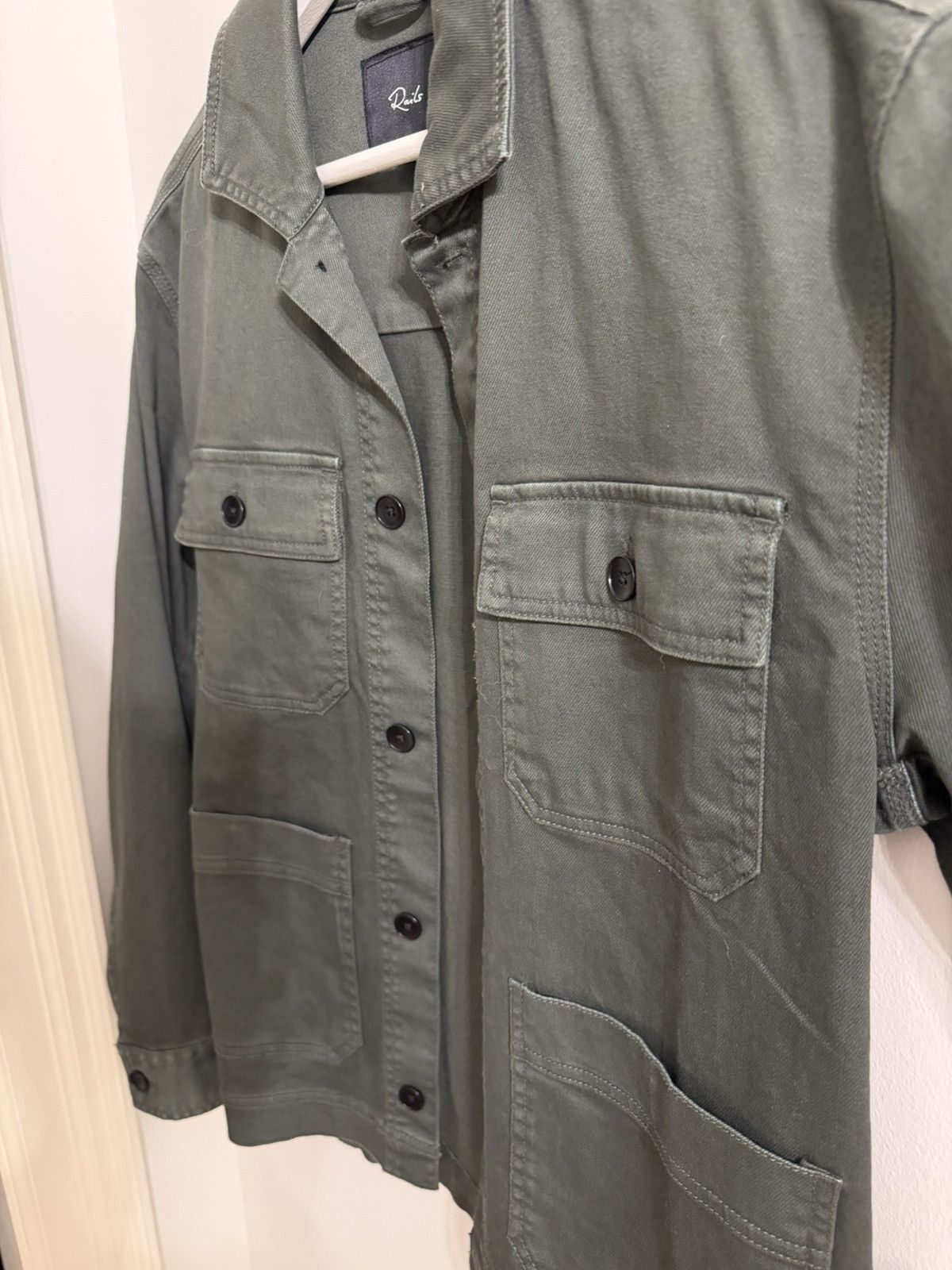 Rails Franklin Military Chore Jacket- Dark Pine Size US S / EU 44-46 / 1 - 7 Thumbnail