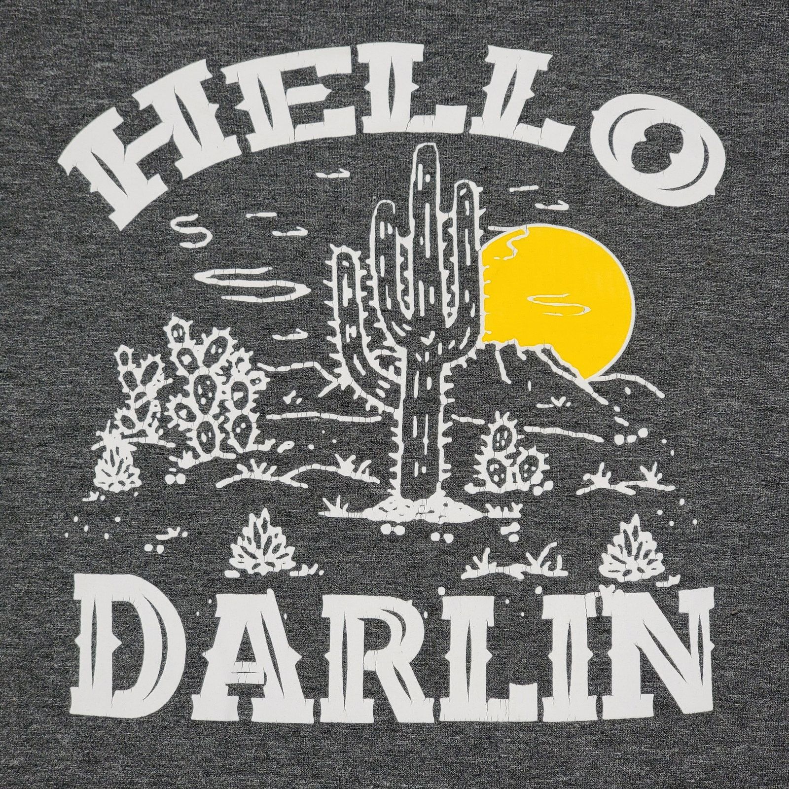 Other Hello Darlin Dark Grey Tee - Size XL Size XL / US 12-14 / IT 48-50 - 2 Thumbnail