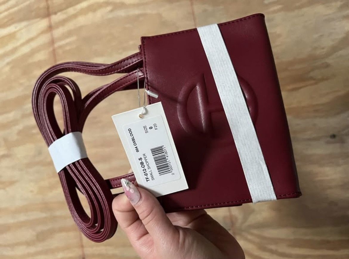Telfar Telfar Small Shopper Oxblood Size ONE SIZE - 1 Thumbnail