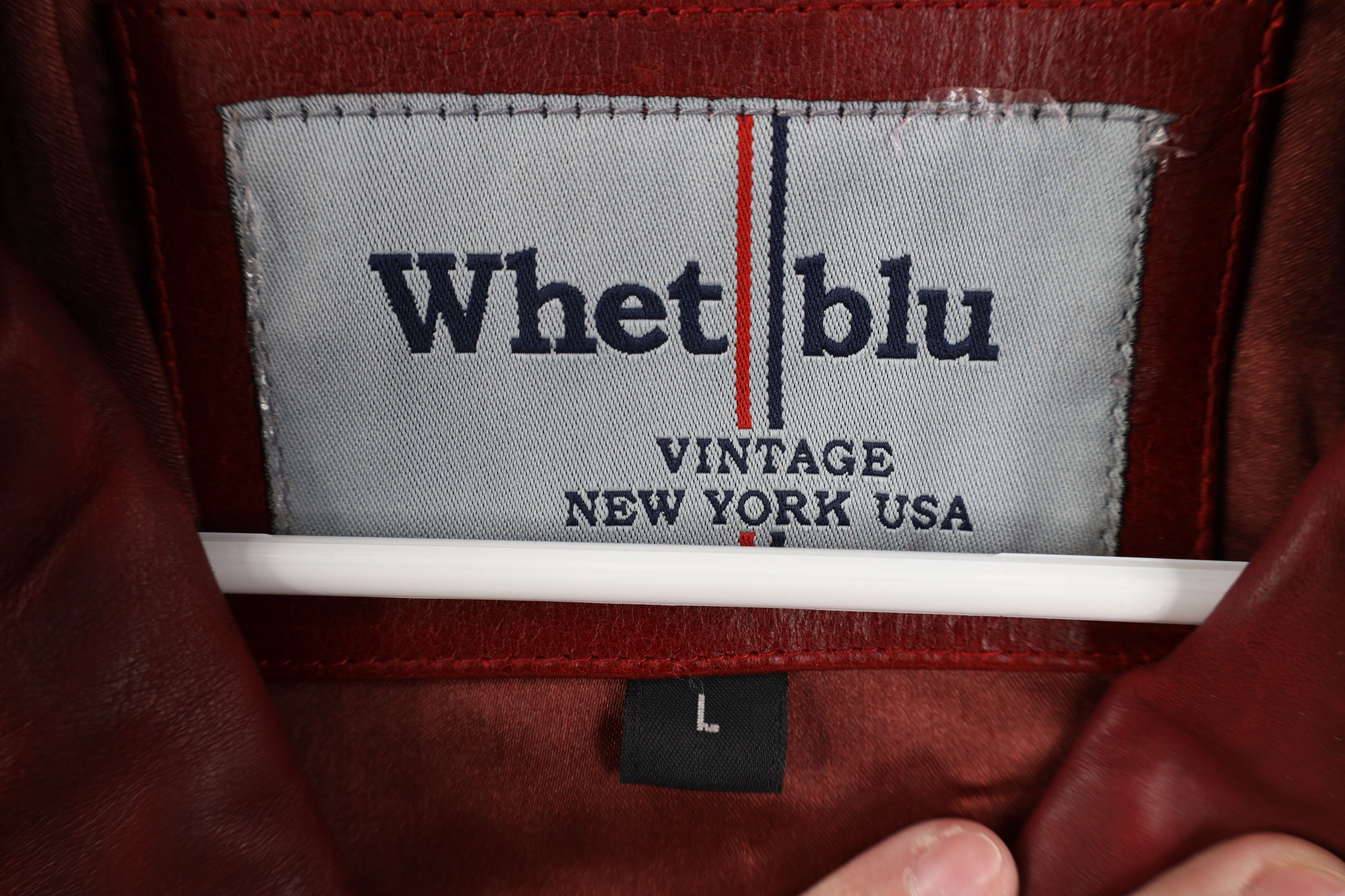 Vintage Vintage Streetwear Zip Leather Motorcycle Jacket Red Size L / US 10 / IT 46 - 8 Thumbnail