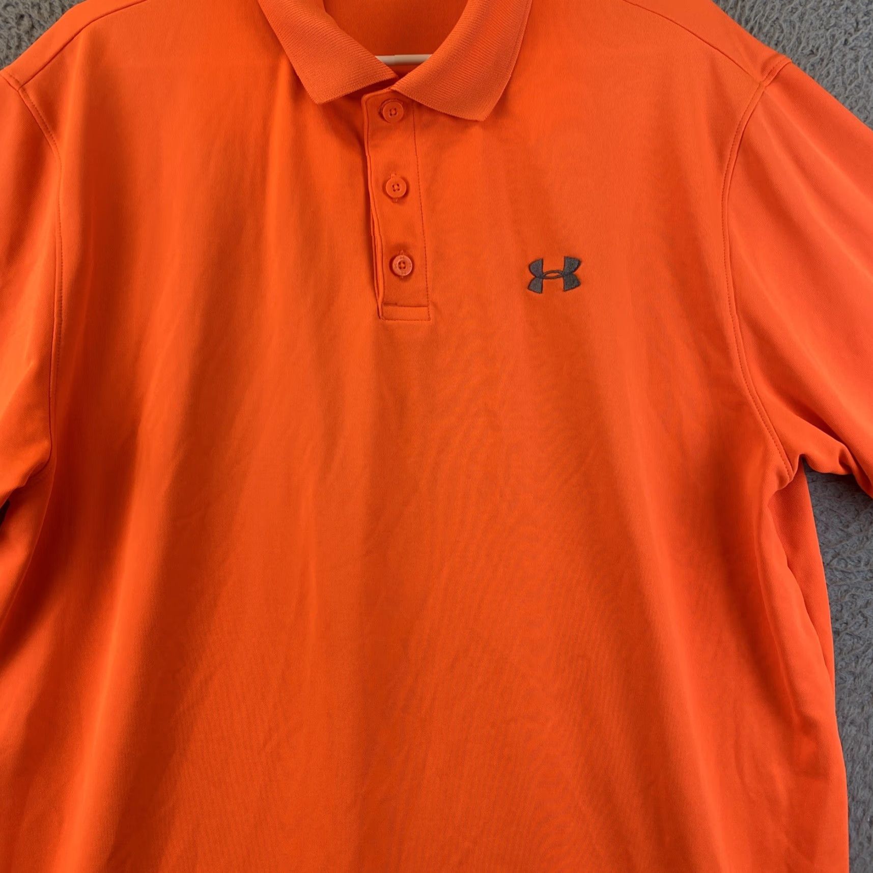 Under Armour VINTAGE? None. It's Under Armour Polo Shirt Men XL Orange Short Sleeve Golf Stretch—Under Armour Polo Shirt Men XL Orange Short Sleeve Golf Shirt Size US XL / EU 56 / 4 - 3 Thumbnail