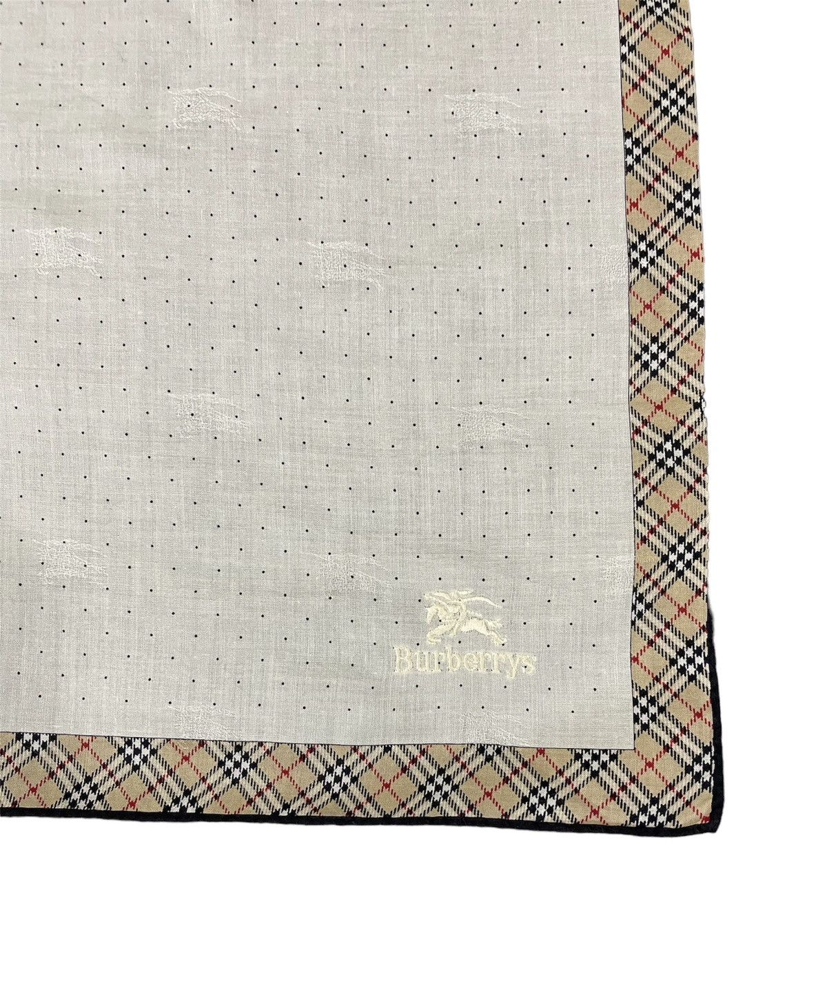 Burberry × Vintage vintage burberrys handkerchief // neckerchief // bandana Size ONE SIZE - 4 Thumbnail