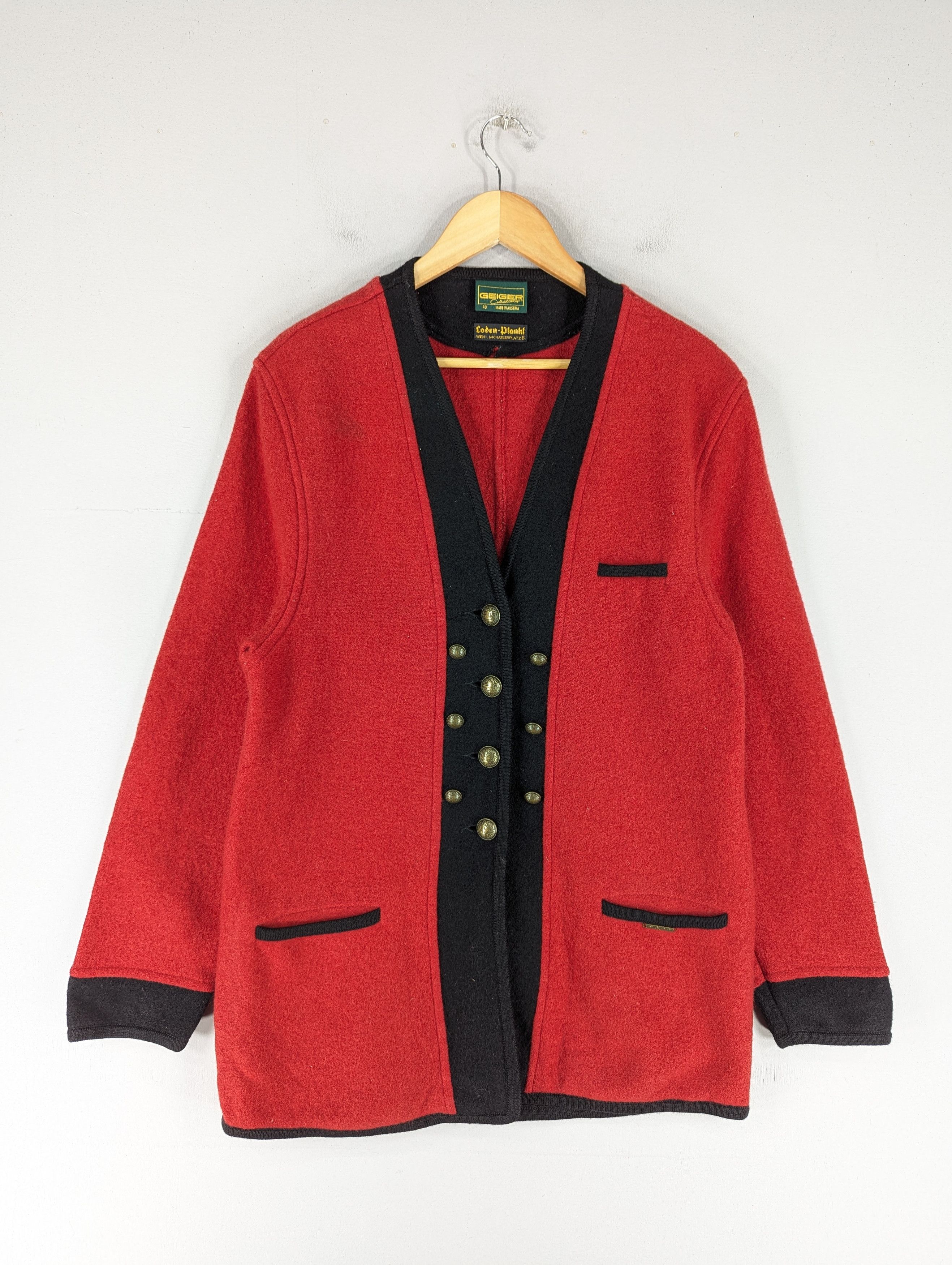 John Geiger Vintage John Geiger Wool Button Ups Cardigan Style Jacket Size US M / EU 48-50 / 2 - 1 Thumbnail