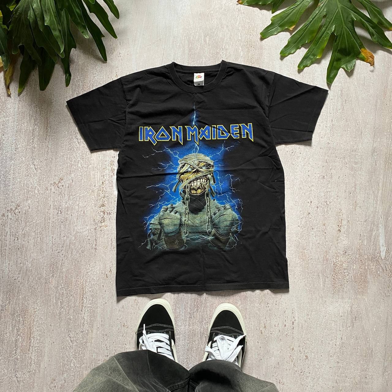 Band Tees VINTAGE Y2K IRON MAIDEN AMAZING FADED RARE TEE 38 Size US M / EU 48-50 / 2 - 1 Thumbnail
