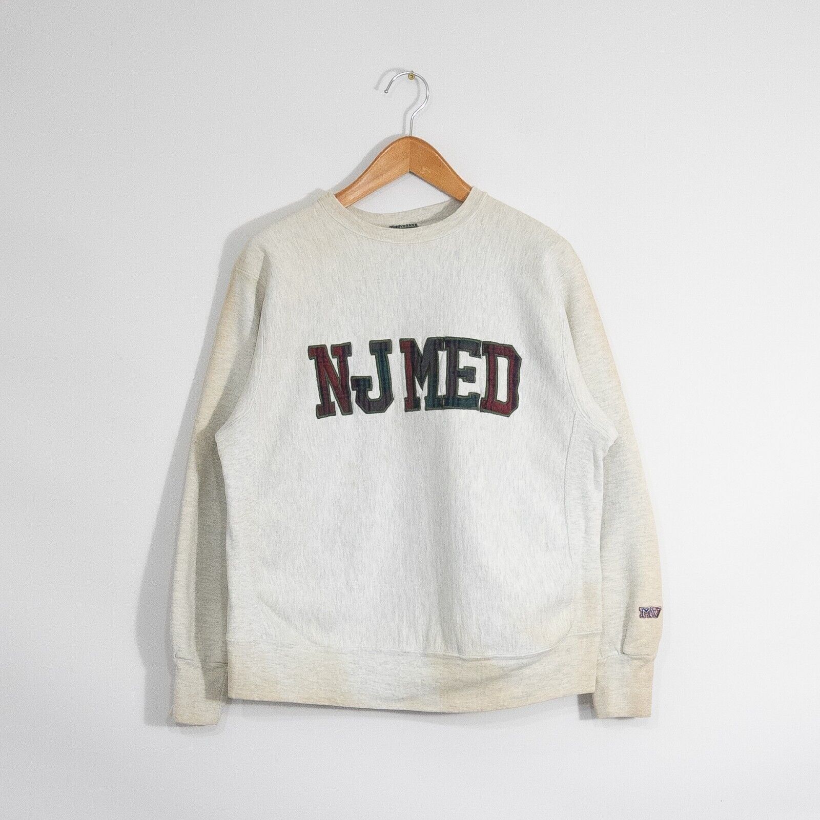 Vintage Vintage 90s New Jersey Med Sweatshirt Large - Reverse Weave Size US L / EU 52-54 / 3 - 1 Thumbnail