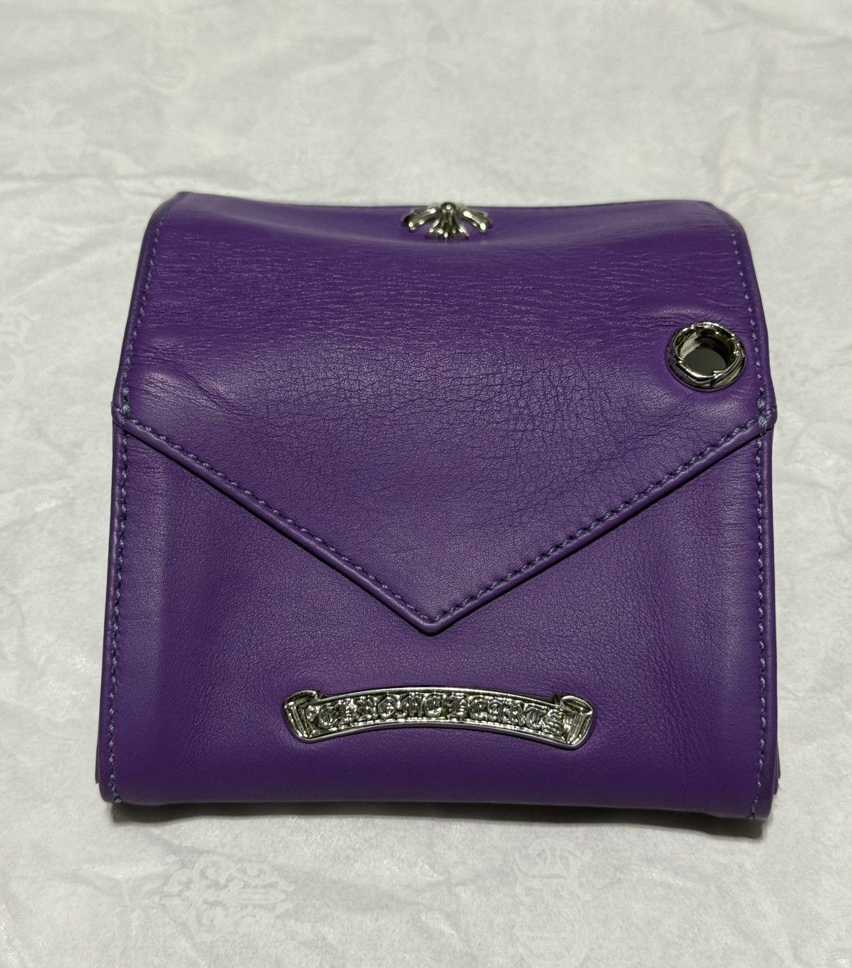 Chrome Hearts Chrome Hearts Purple CH Plus Wallet Size ONE SIZE - 3 Thumbnail