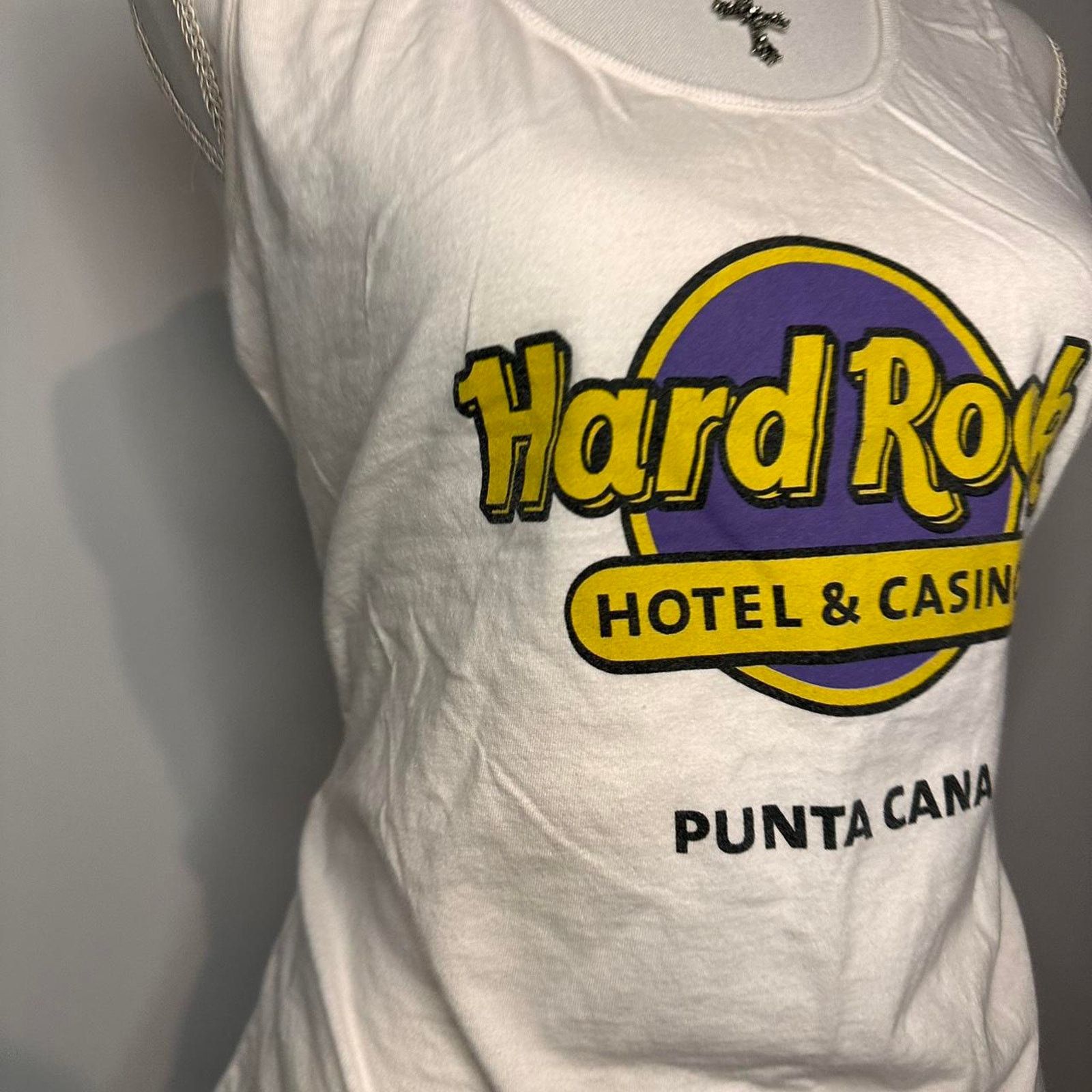 Hard Rock Cafe Hardrock Vinatge Punta can Top Size Large Size US L / EU 52-54 / 3 - 4 Thumbnail