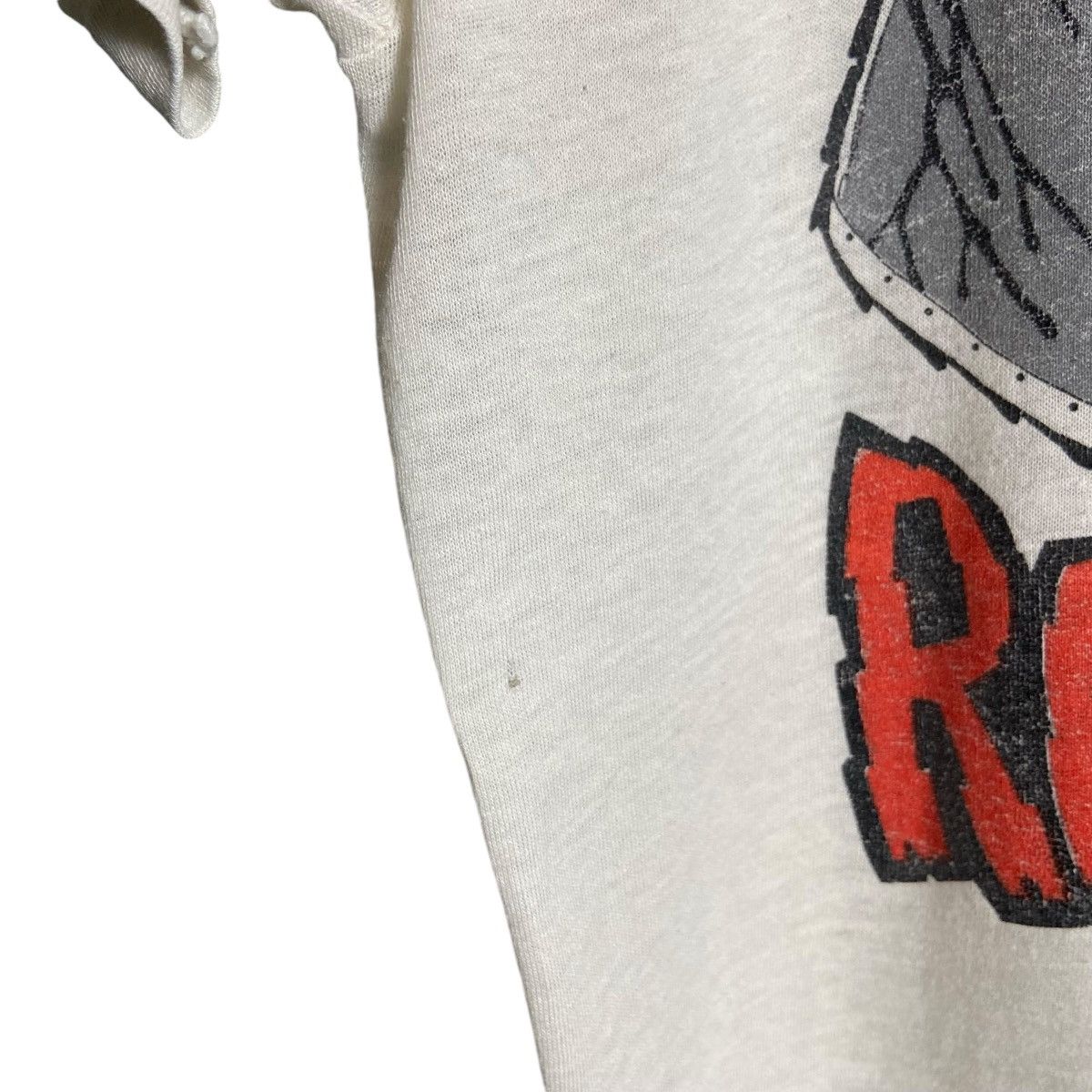 Band Tees × Vintage Vintage 80s Reap The Weak Skull T-Shirt Size US M / EU 48-50 / 2 - 7 Thumbnail