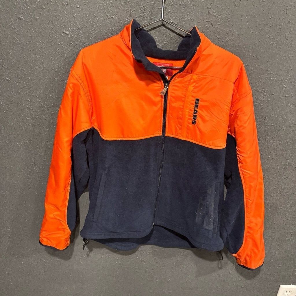 NFL Chicago Bears Fleece Jacket Size US M / EU 48-50 / 2 - 1 Thumbnail
