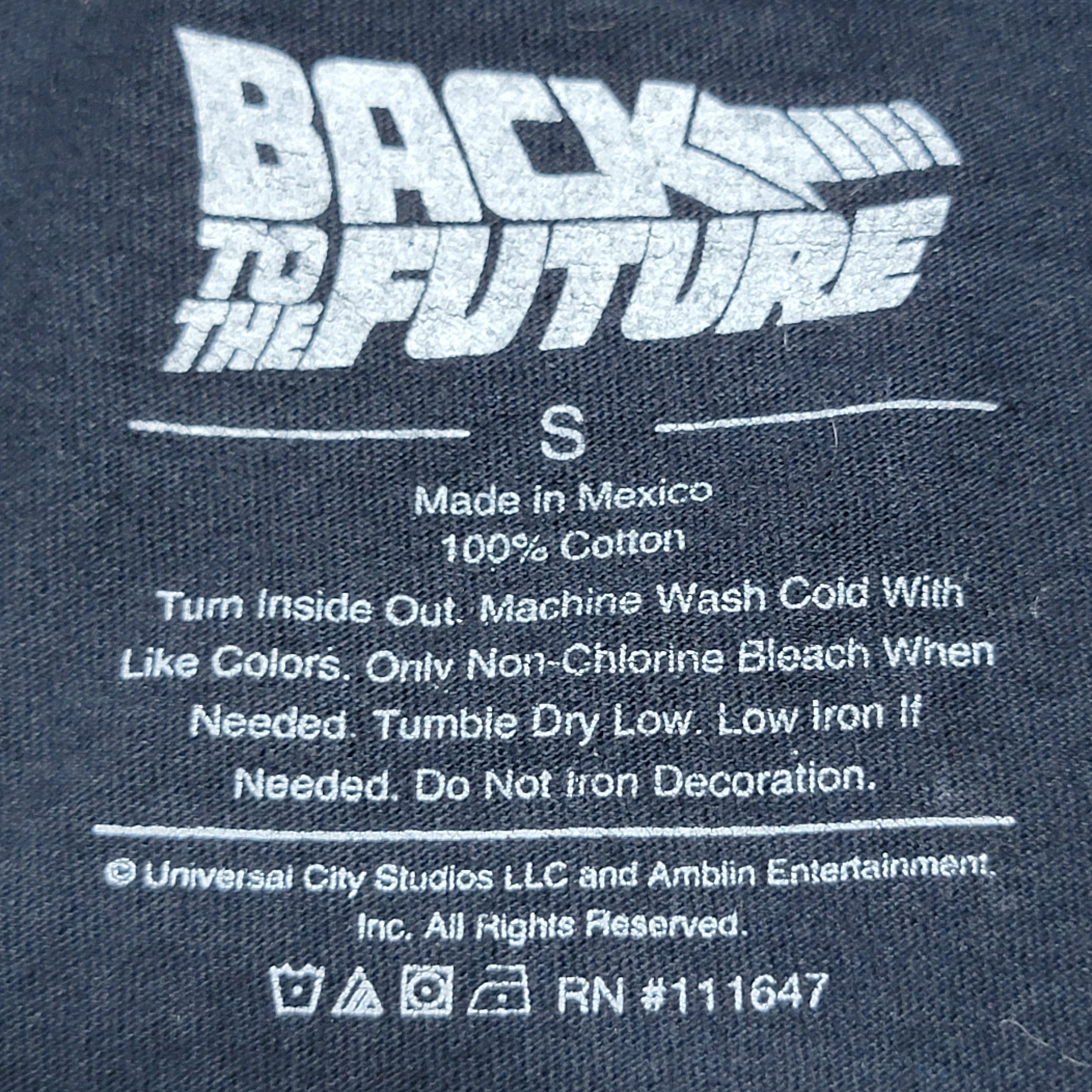 Other Back To The Future SS Tee Stressed Classic Poster - Small Size US S / EU 44-46 / 1 - 4 Thumbnail