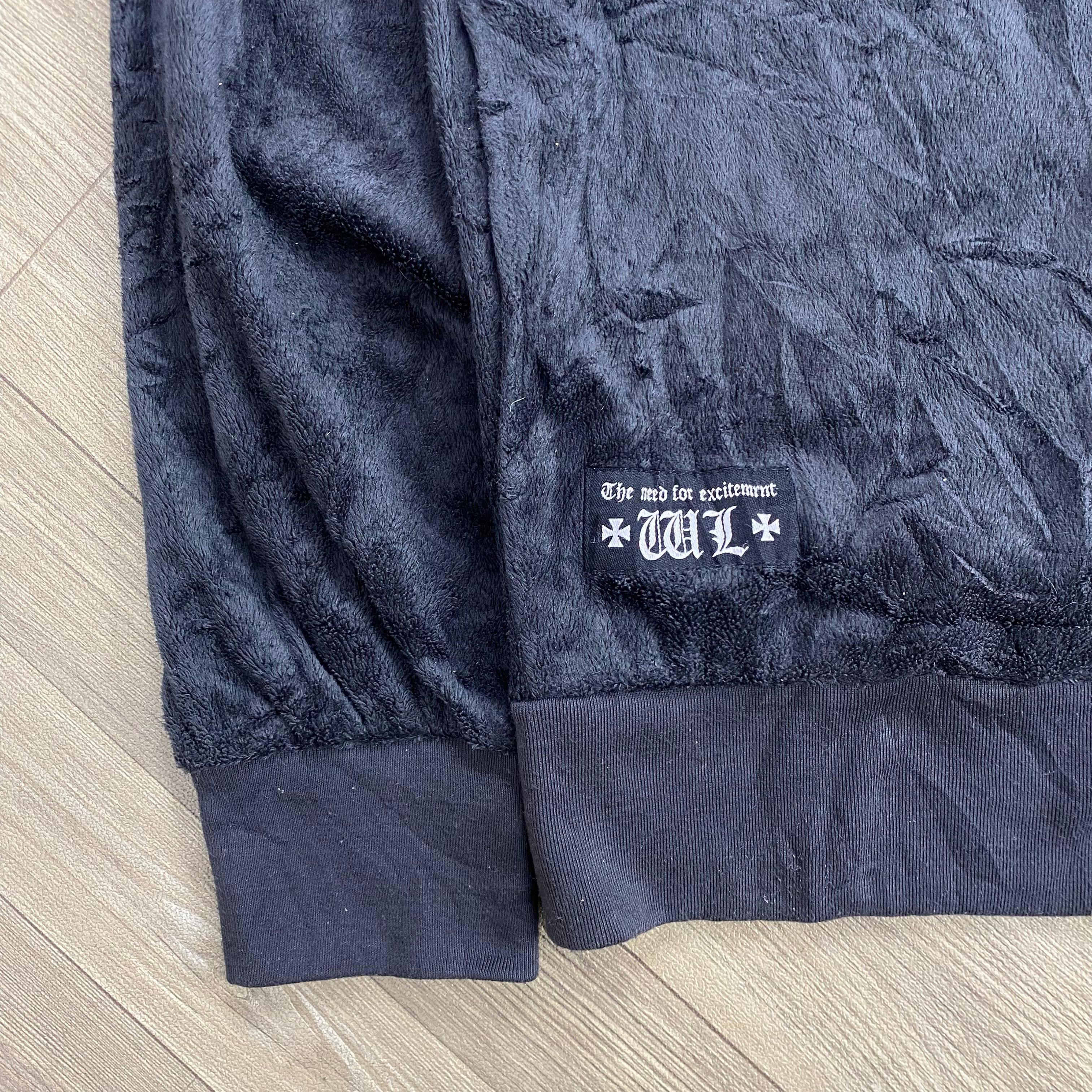 Japanese Brand RARE💥 2000s Wild Life Tornado Mart Lgb Style Fur Zip Hoodie Size US M / EU 48-50 / 2 - 6 Thumbnail