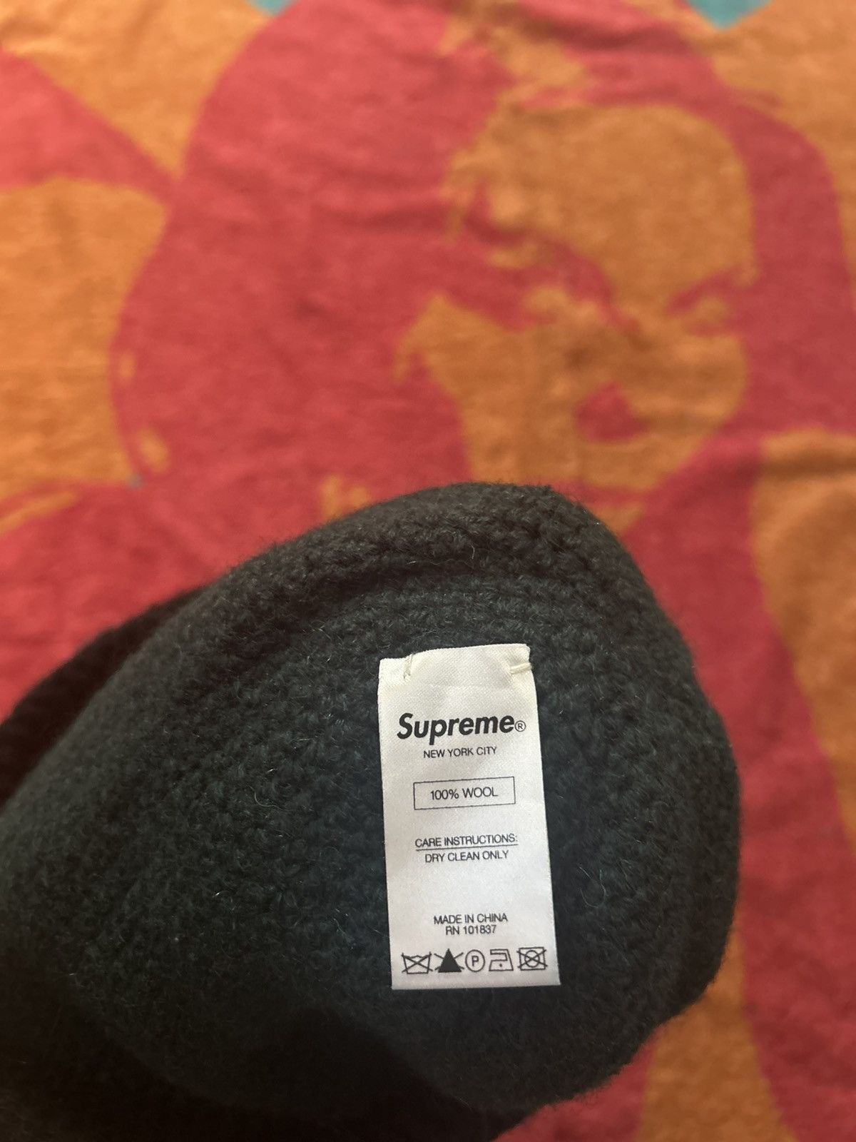 Supreme Supreme FW16 Two Tone Wool Beanie Size ONE SIZE - 3 Thumbnail