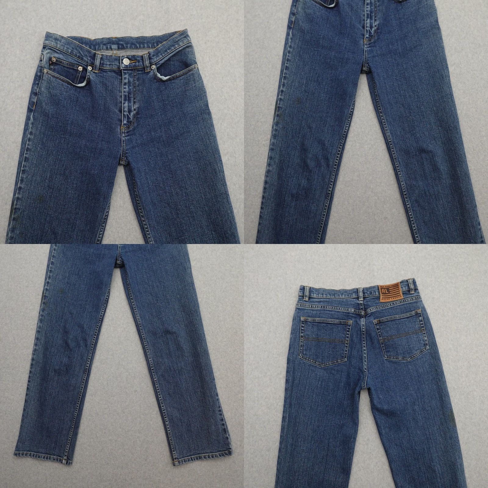 Ralph Lauren VINTAGE Ralph Lauren Polo Jeans Women’s 6X Blue Jeans P6 (6X28) Relaxed in Blue Size 40" / US 18 - 9 Thumbnail