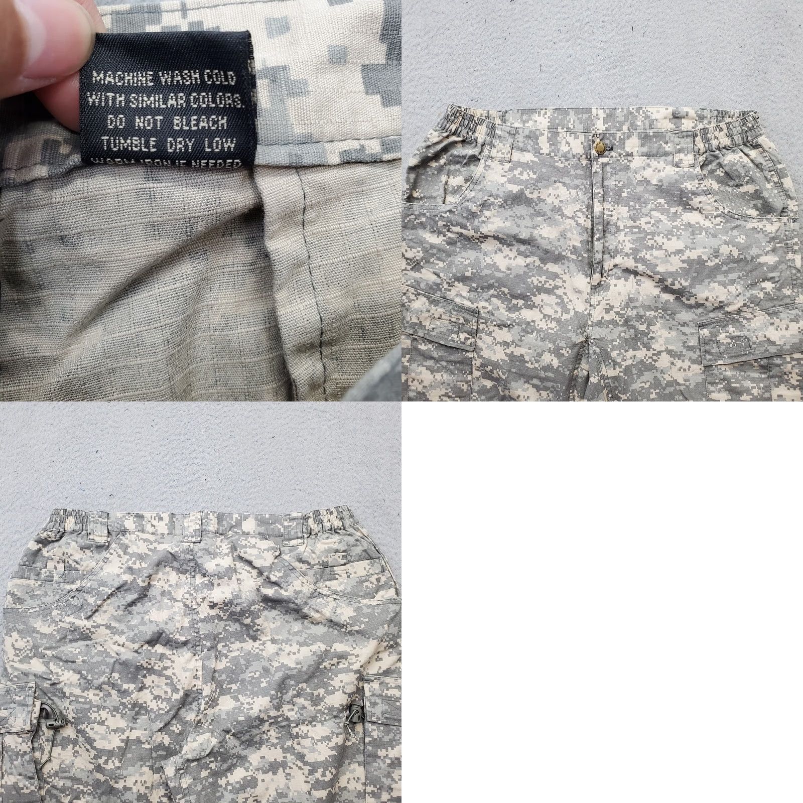 Vintage Guide Gear Army Digital ACU Cargo Pants Mens 40 Multi Camouflage Straight Leg Size US 40 / EU 56 - 8 Thumbnail