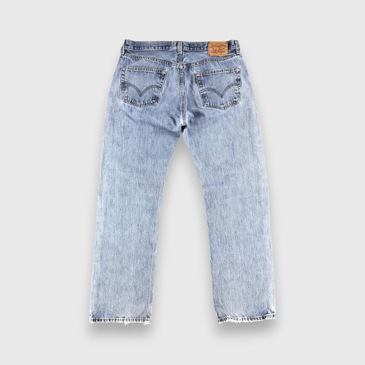Levi's Vintage Light Wash Levis 501 Jeans- J1362 Size US 35 - 2 Thumbnail