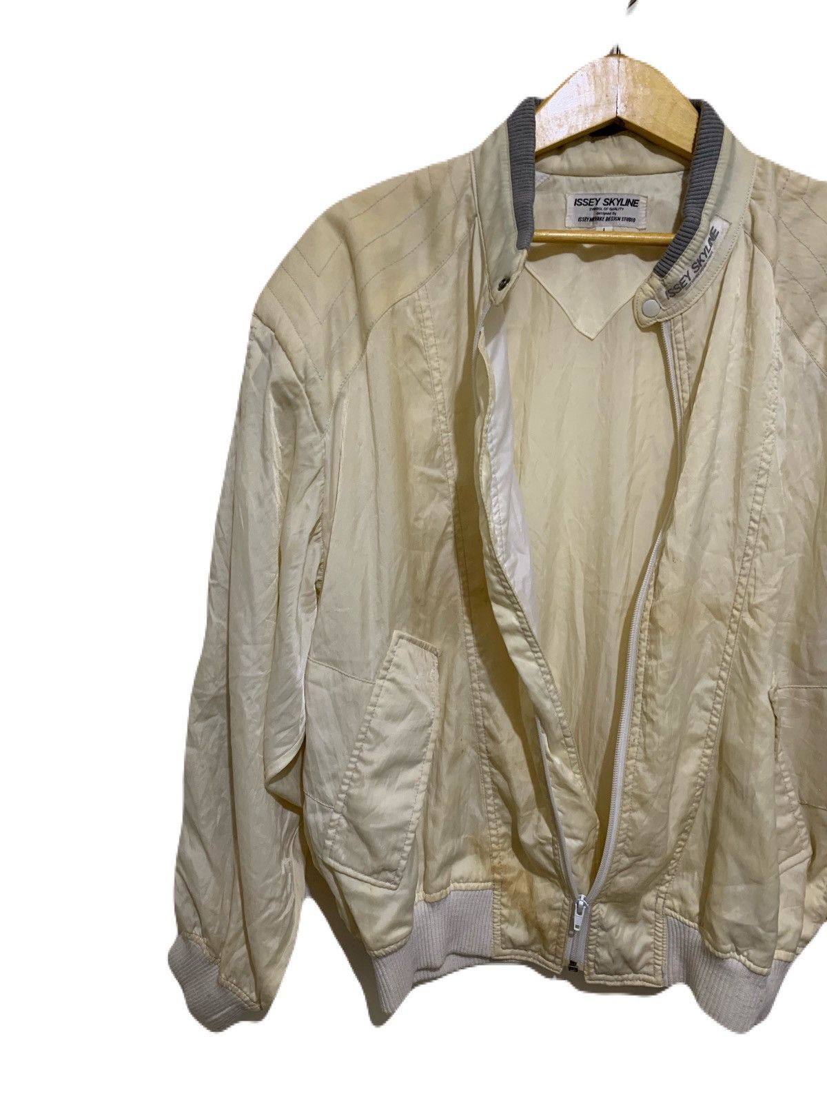 Issey Miyake Vintage Issey Miyake Skyline Jacket Size US L / EU 52-54 / 3 - 3 Thumbnail